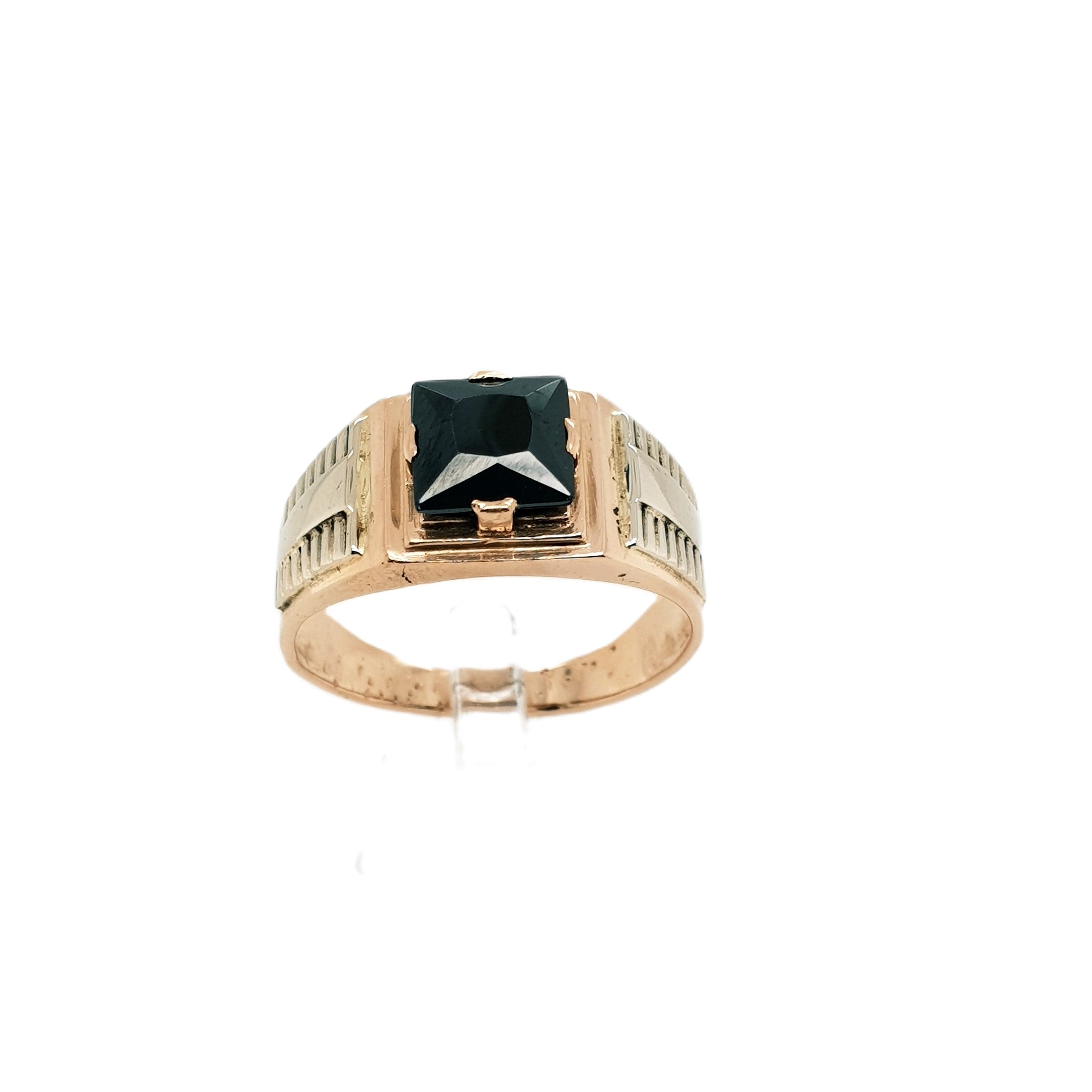 Gold Ring 585 14kt Rotgold Gr.64 Roségold