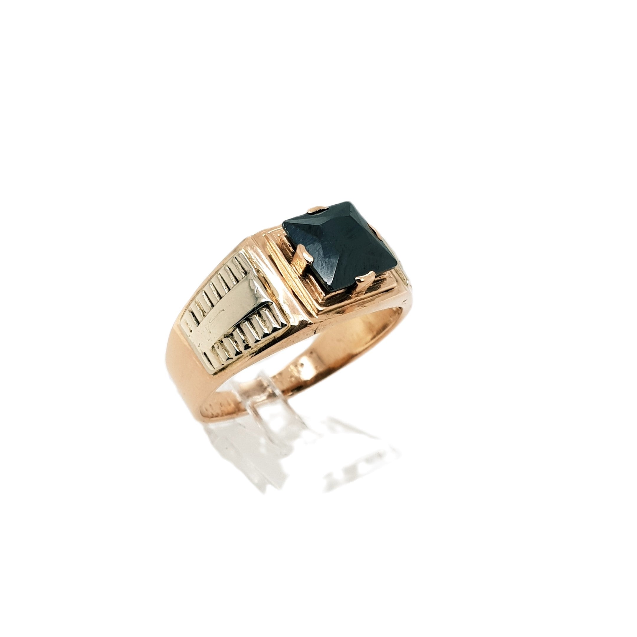 Gold Ring 585 14kt Rotgold Gr.64 Roségold