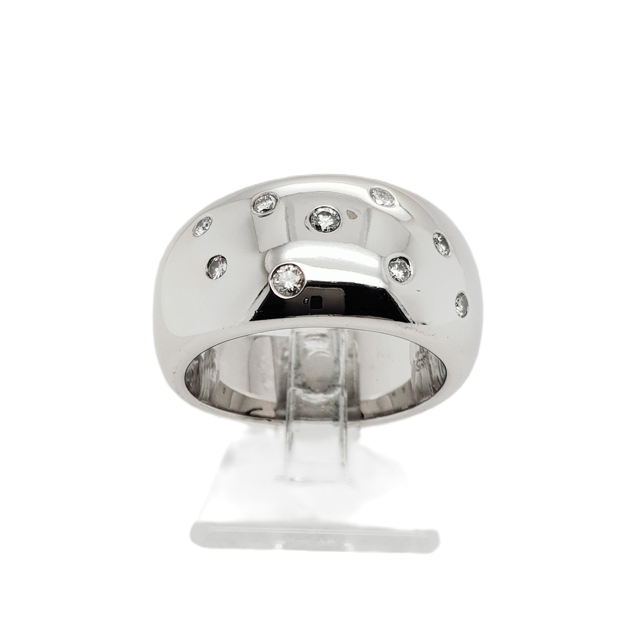 CHRIST Brillant Weißgold Ring 585 14kt Gr.53