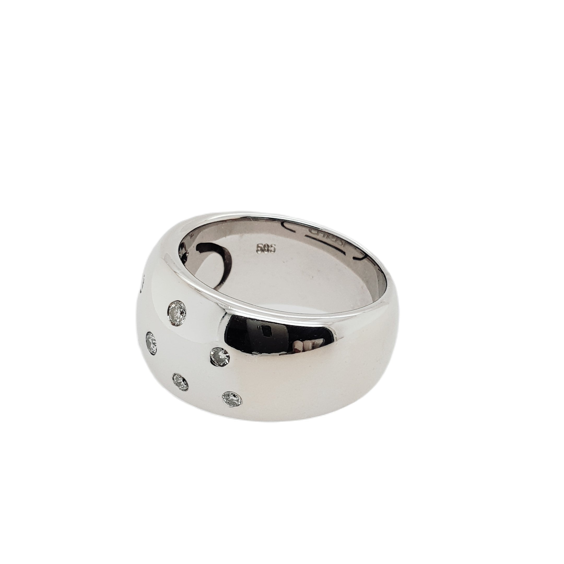 CHRIST Brillant Weißgold Ring 585 14kt Gr.53