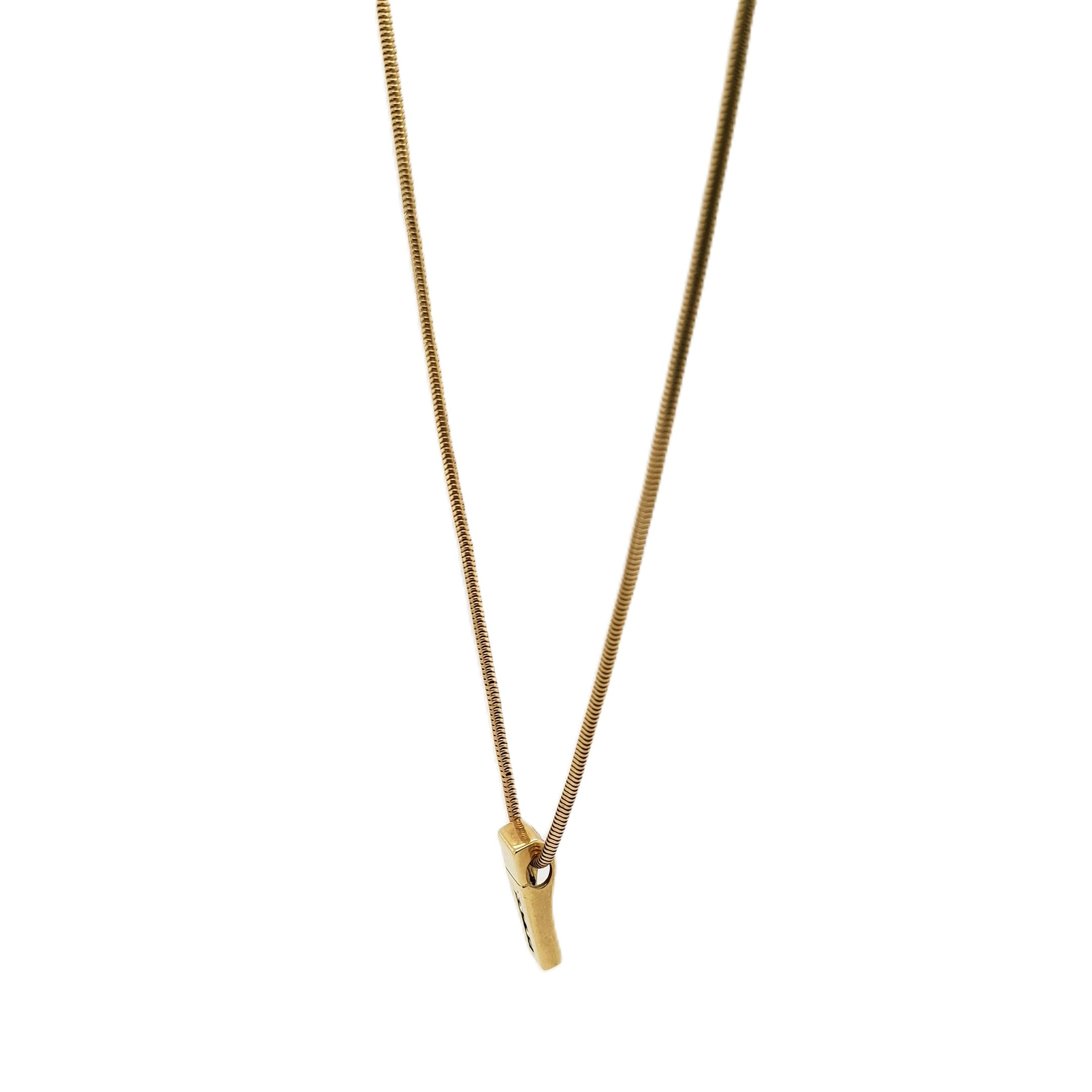 Gold Kette 585 14kt 45cm mit Brillantanhänger