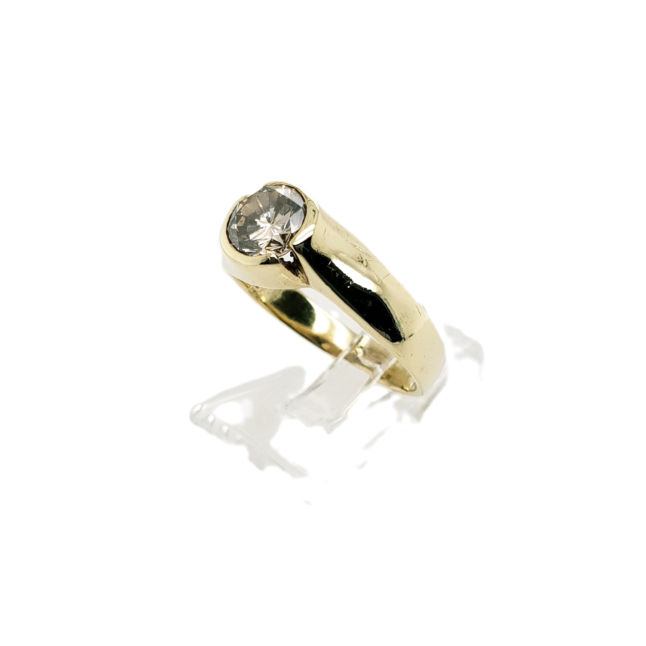 Brillant Gold Ring 585 14kt Gr.54
