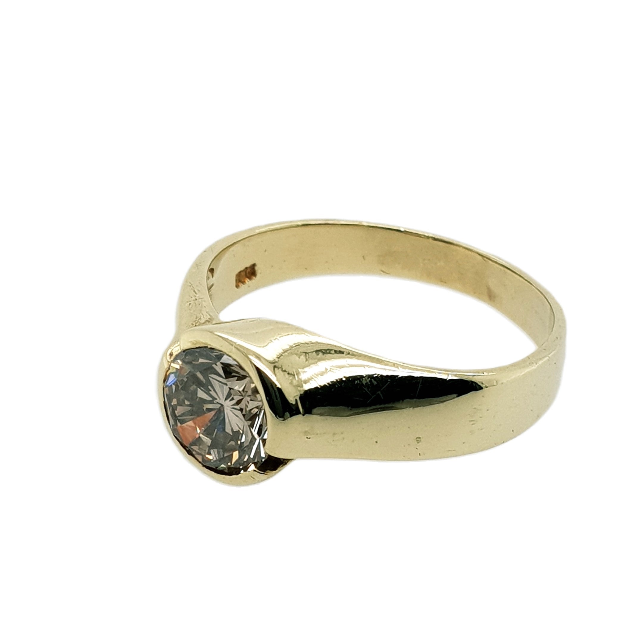 Brillant Gold Ring 585 14kt Gr.54