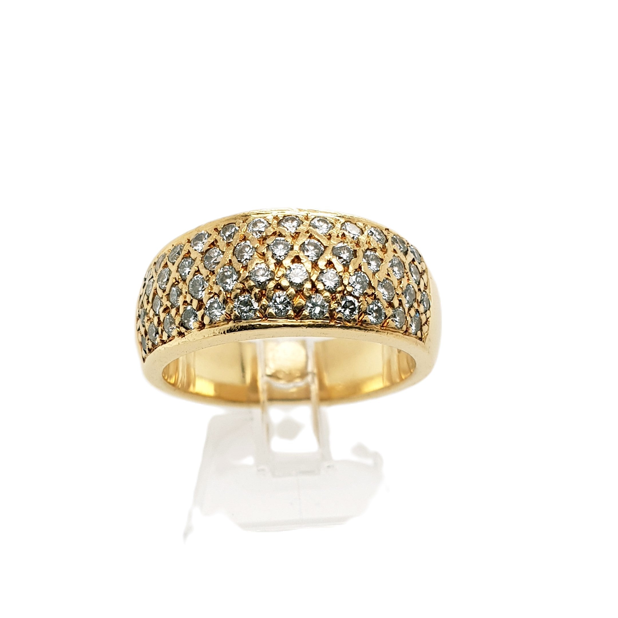Brillant Gold Ring 750 18kt Gr.54