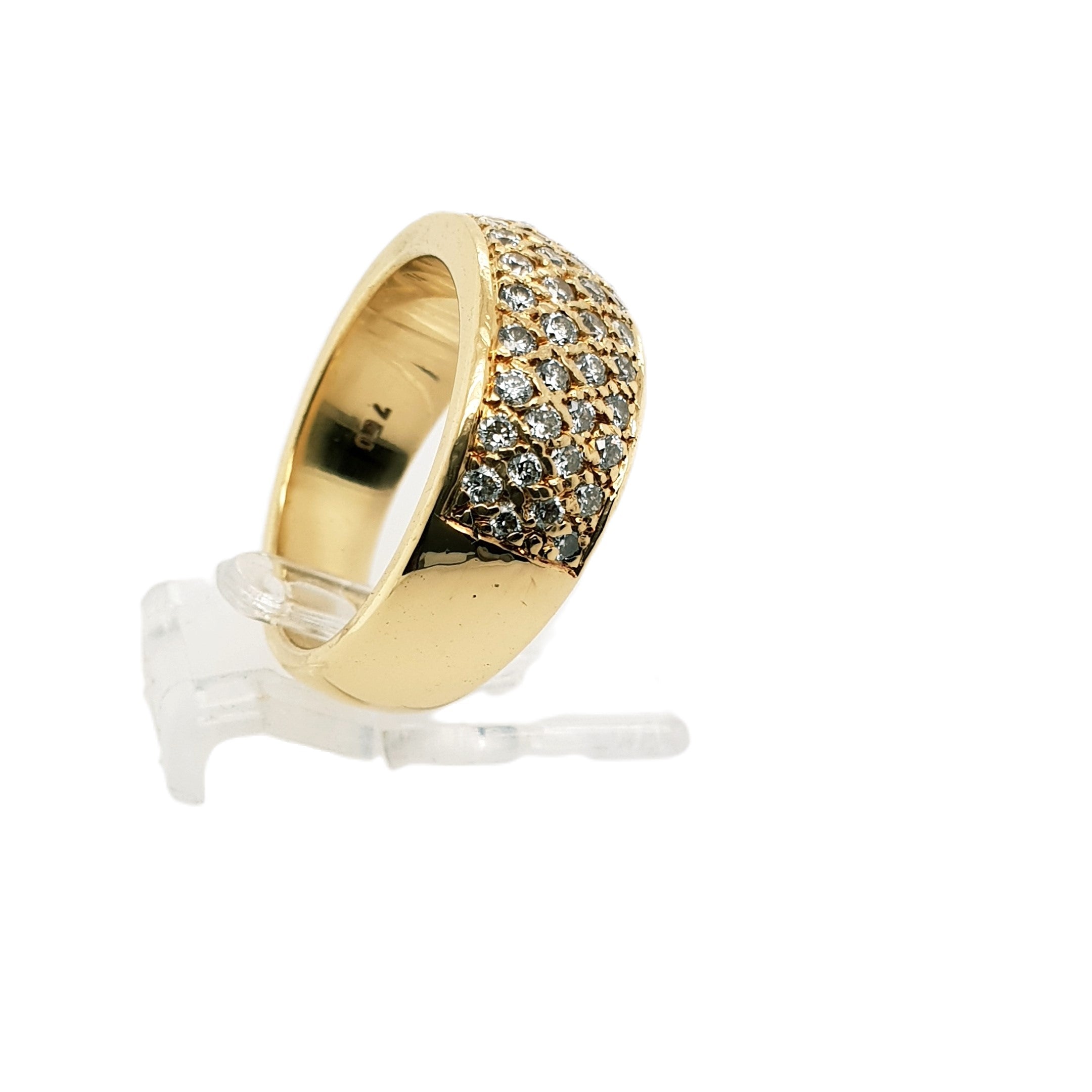Brillant Gold Ring 750 18kt Gr.54