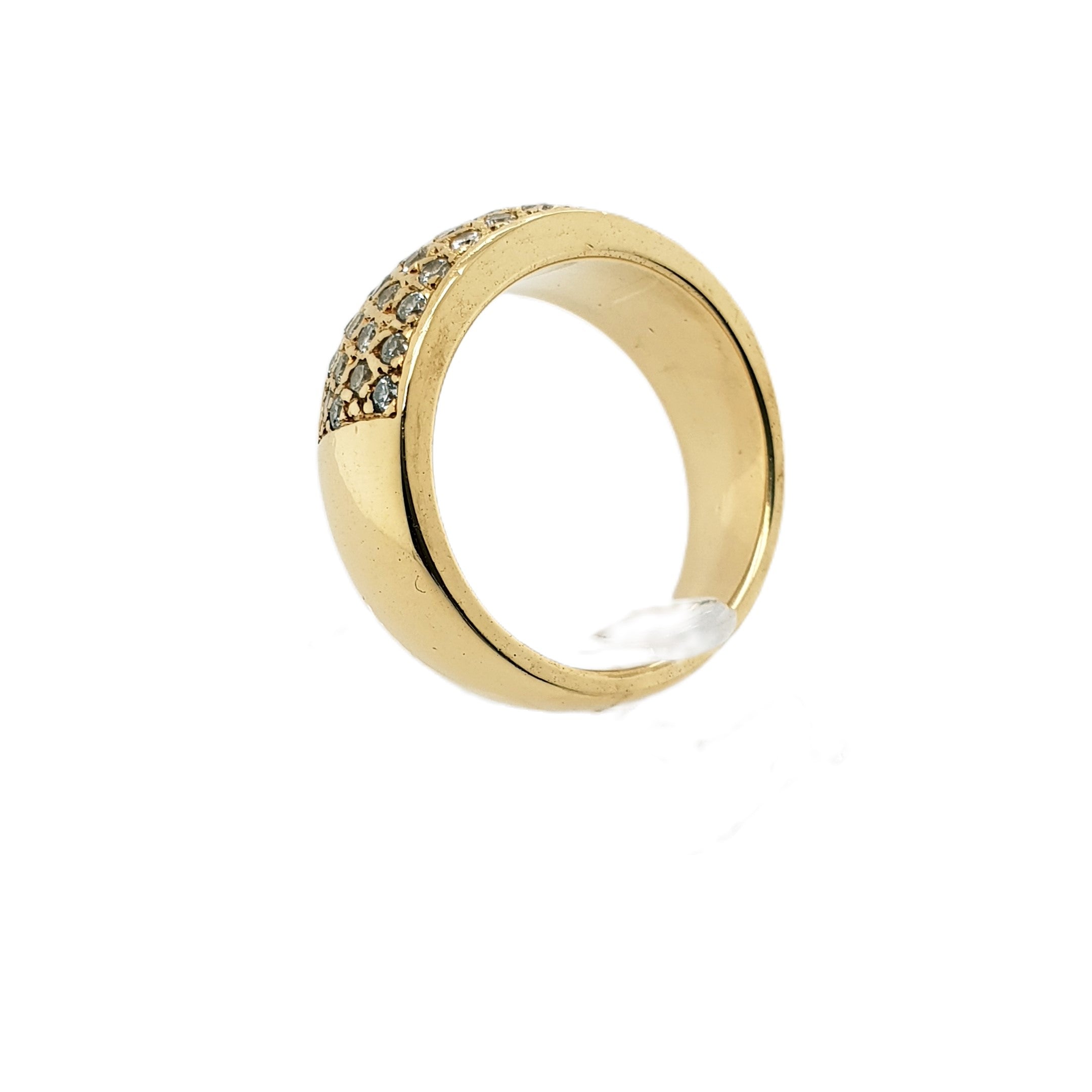 Brillant Gold Ring 750 18kt Gr.54