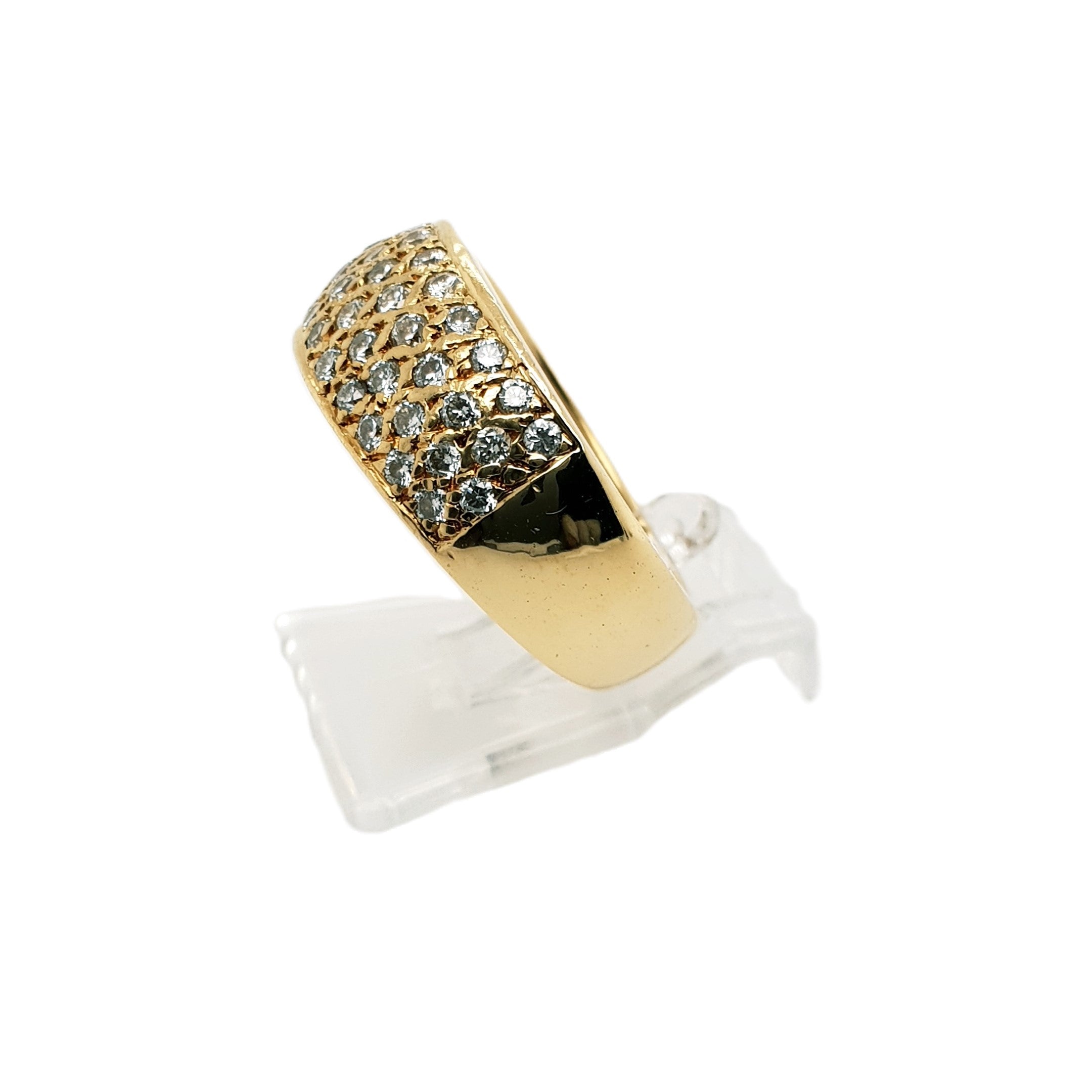 Brillant Gold Ring 750 18kt Gr.54