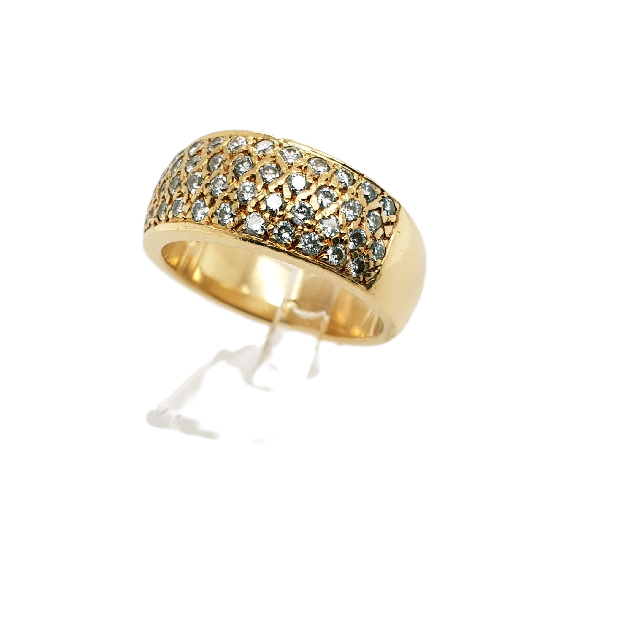Brillant Gold Ring 750 18kt Gr.54