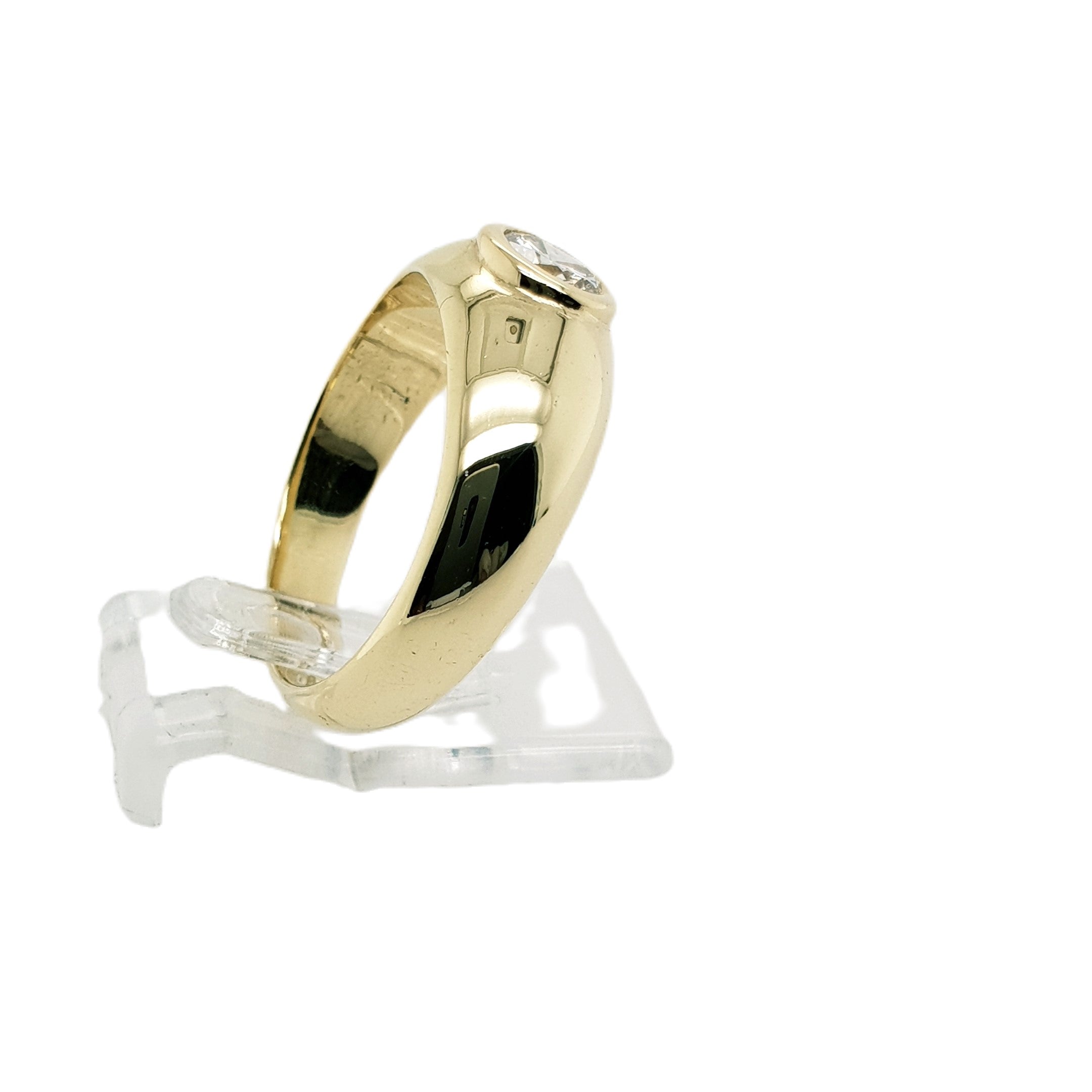 Brillant Gold Ring 585 14kt Gr.54