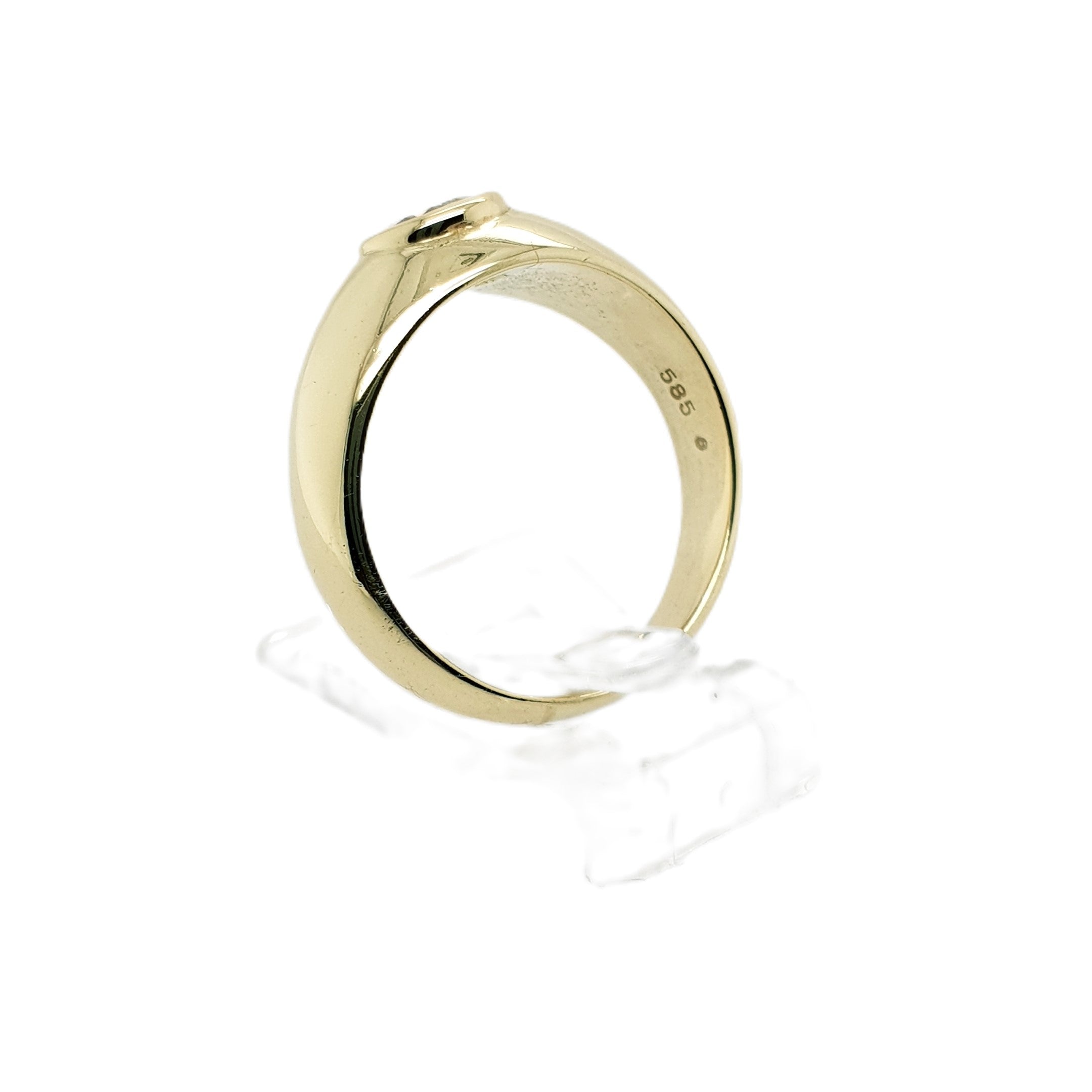 Brillant Gold Ring 585 14kt Gr.54