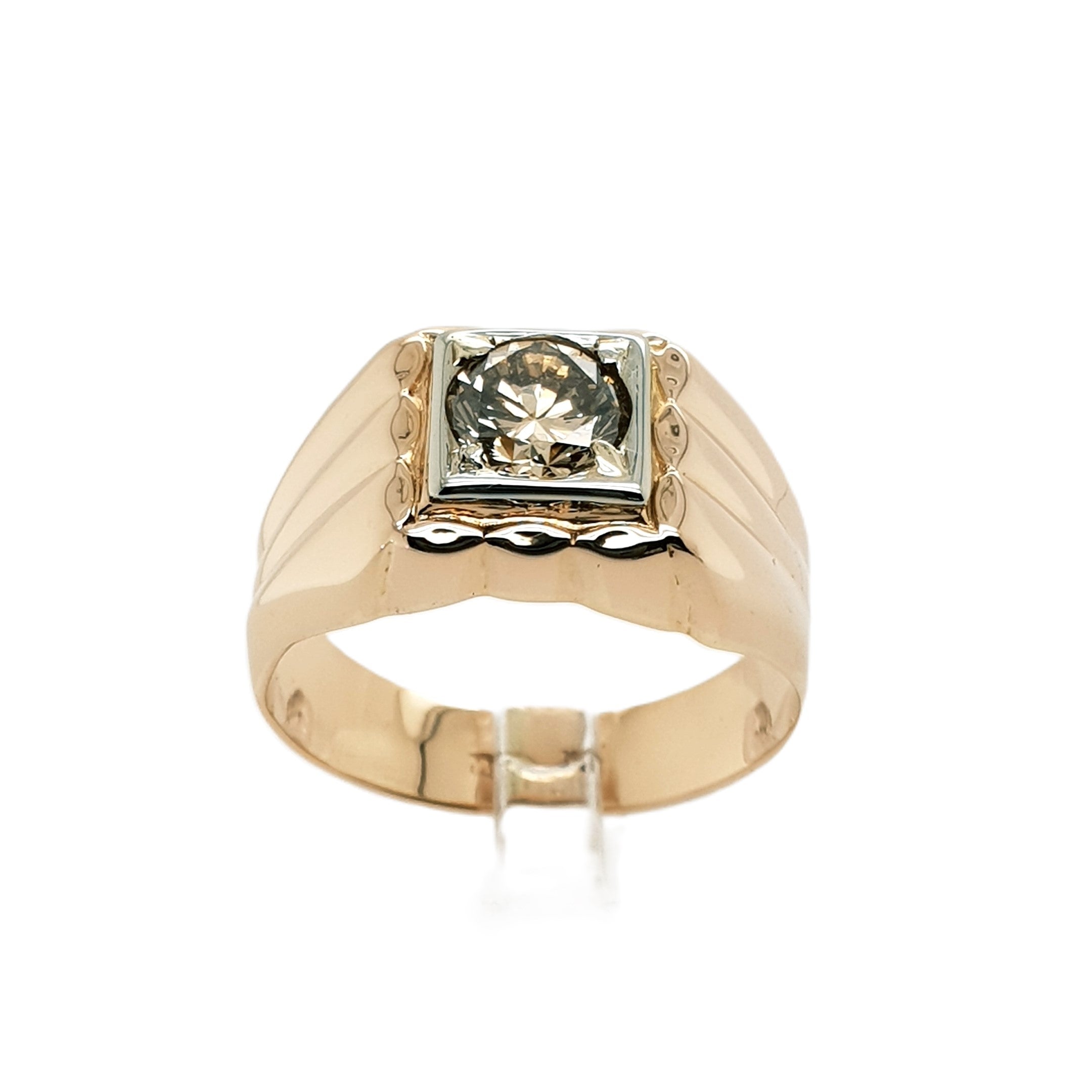 Brillant Roségold Ring 750 18kt Gr.59
