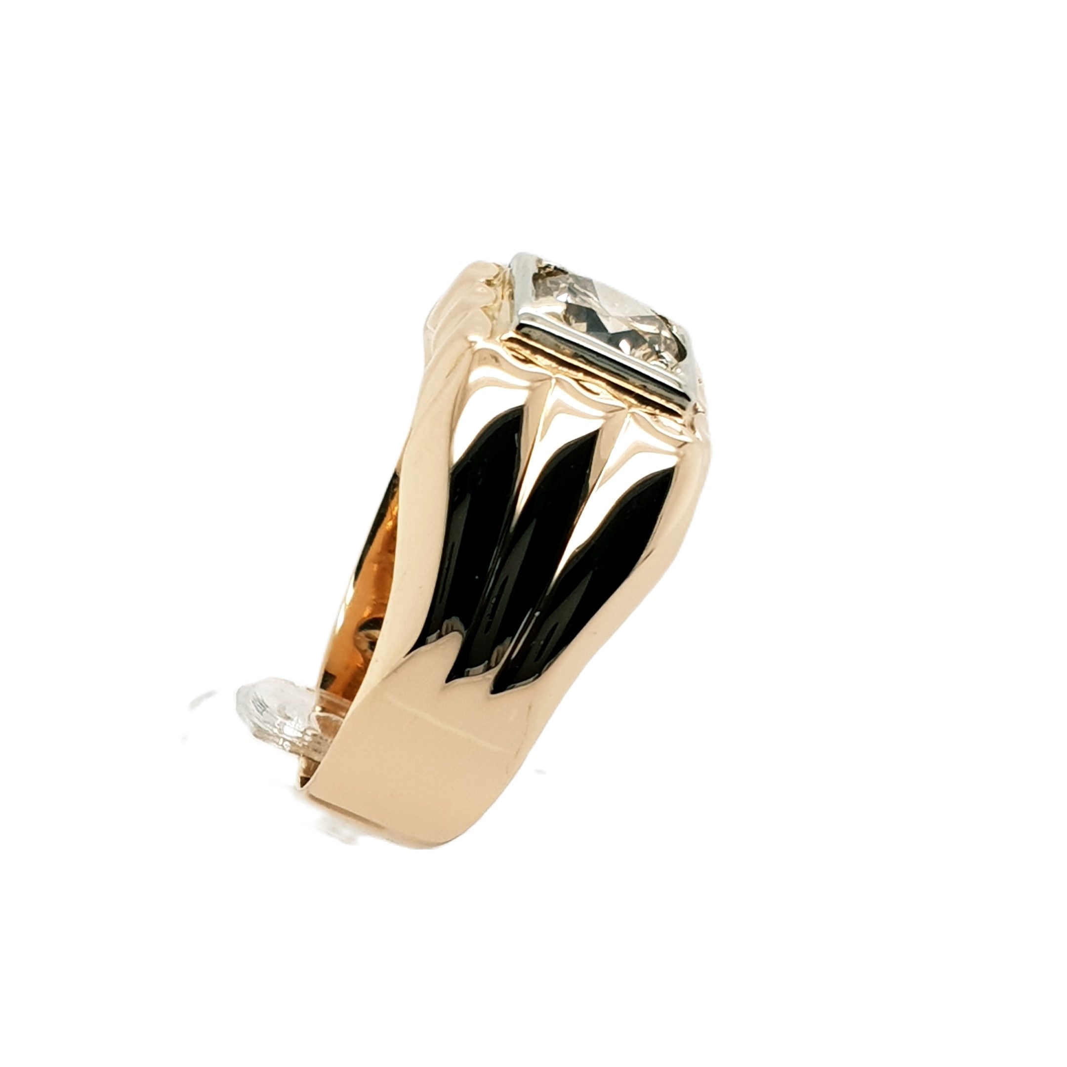 Brillant Roségold Ring 750 18kt Gr.59