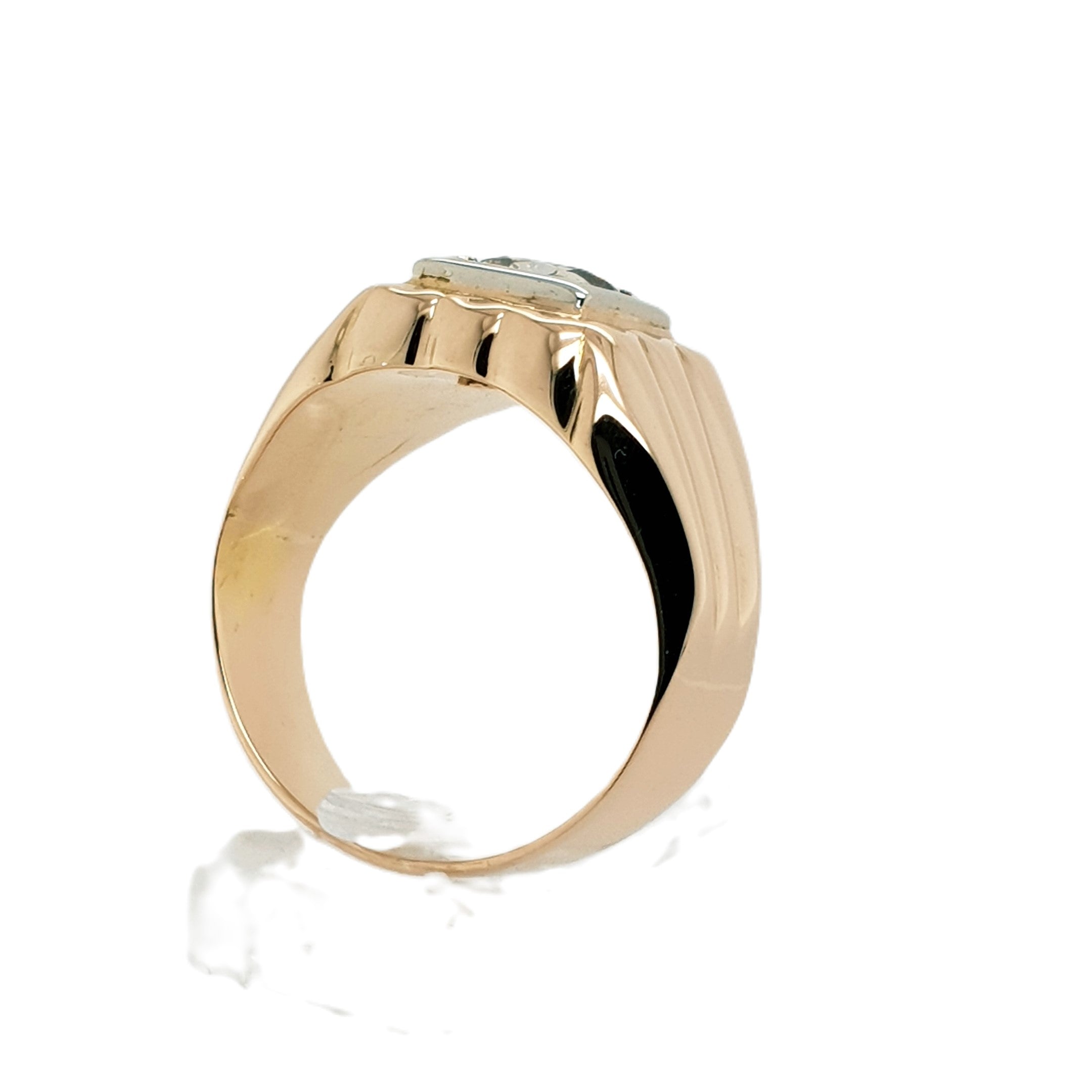 Brillant Roségold Ring 750 18kt Gr.59