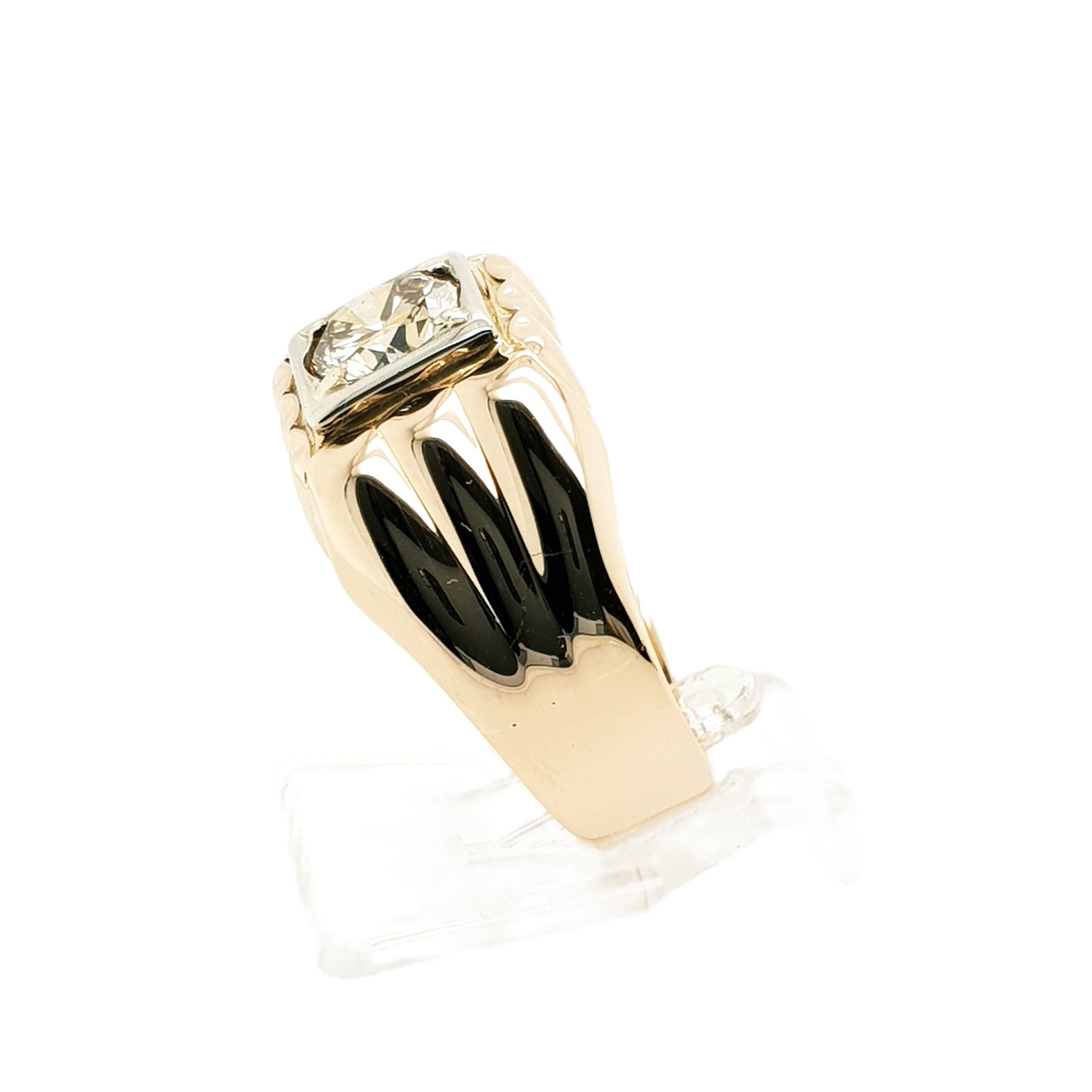 Brillant Roségold Ring 750 18kt Gr.59