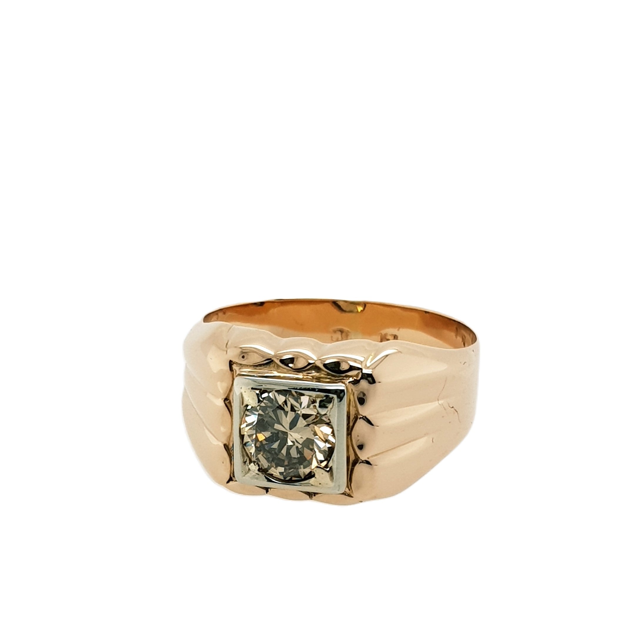Brillant Roségold Ring 750 18kt Gr.59