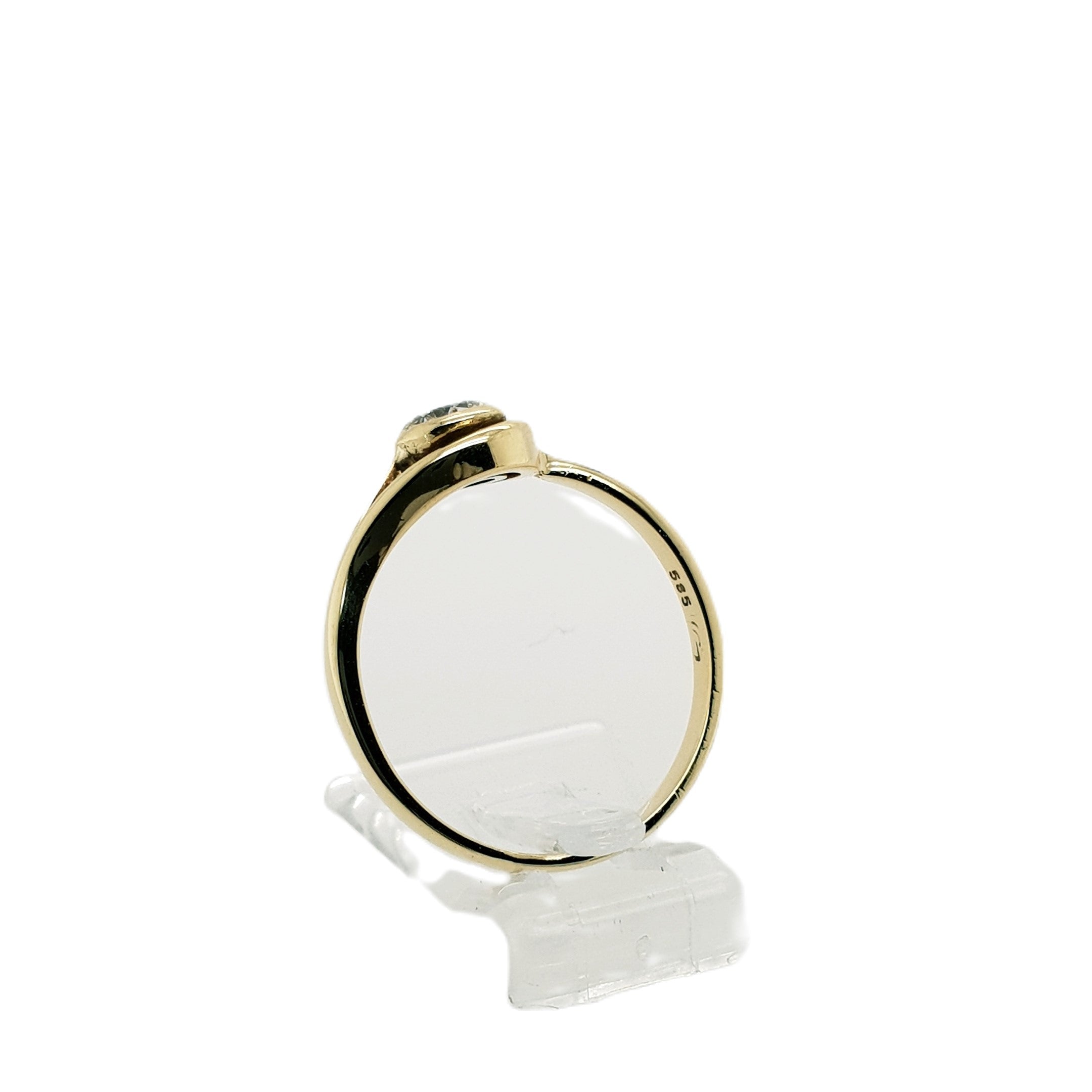 Brillant Gold Ring 585 14kt Gr.57