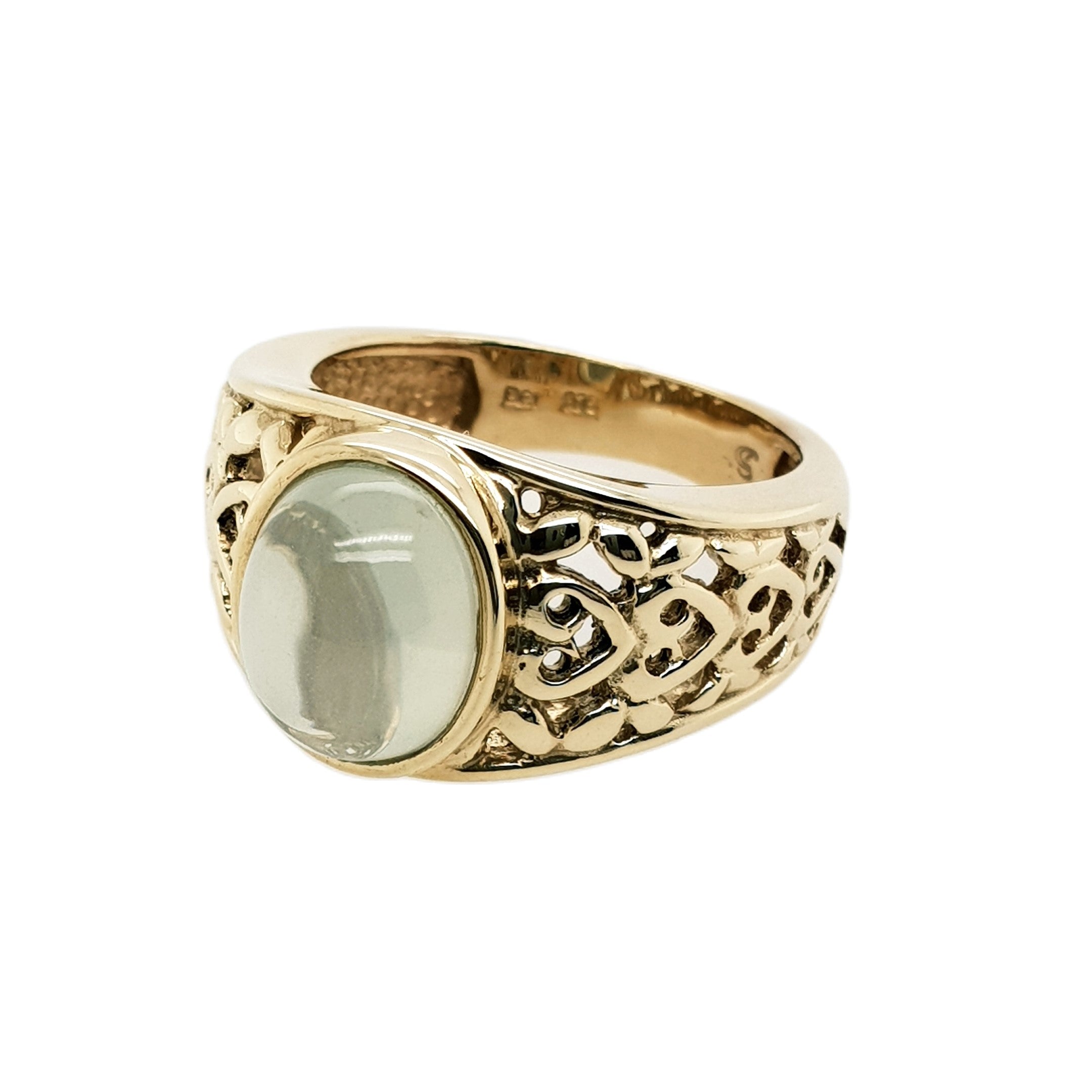 Gold Ring 375 9kt Gr.53