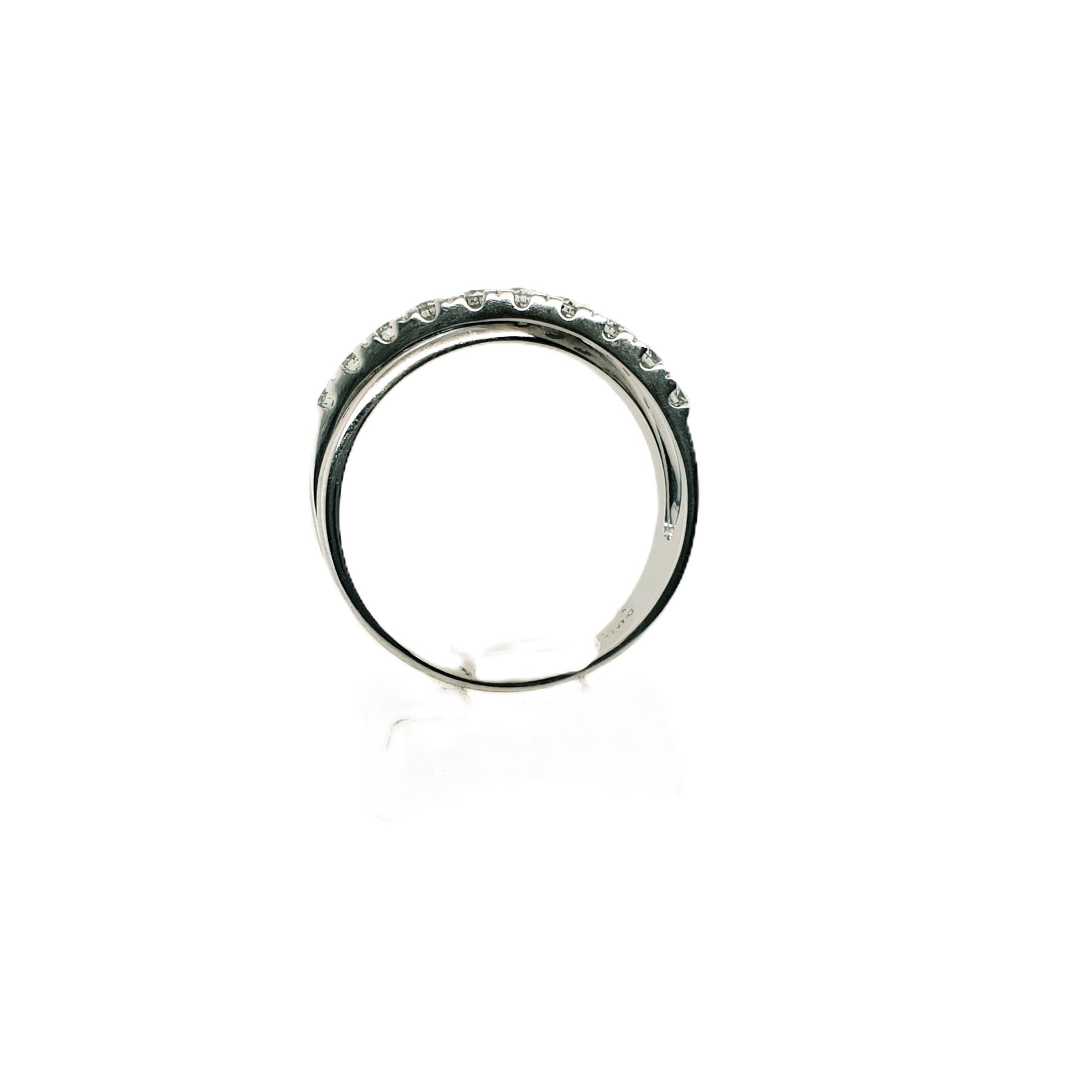 Brillant Weißgold Ring 585 14kt Gr.57