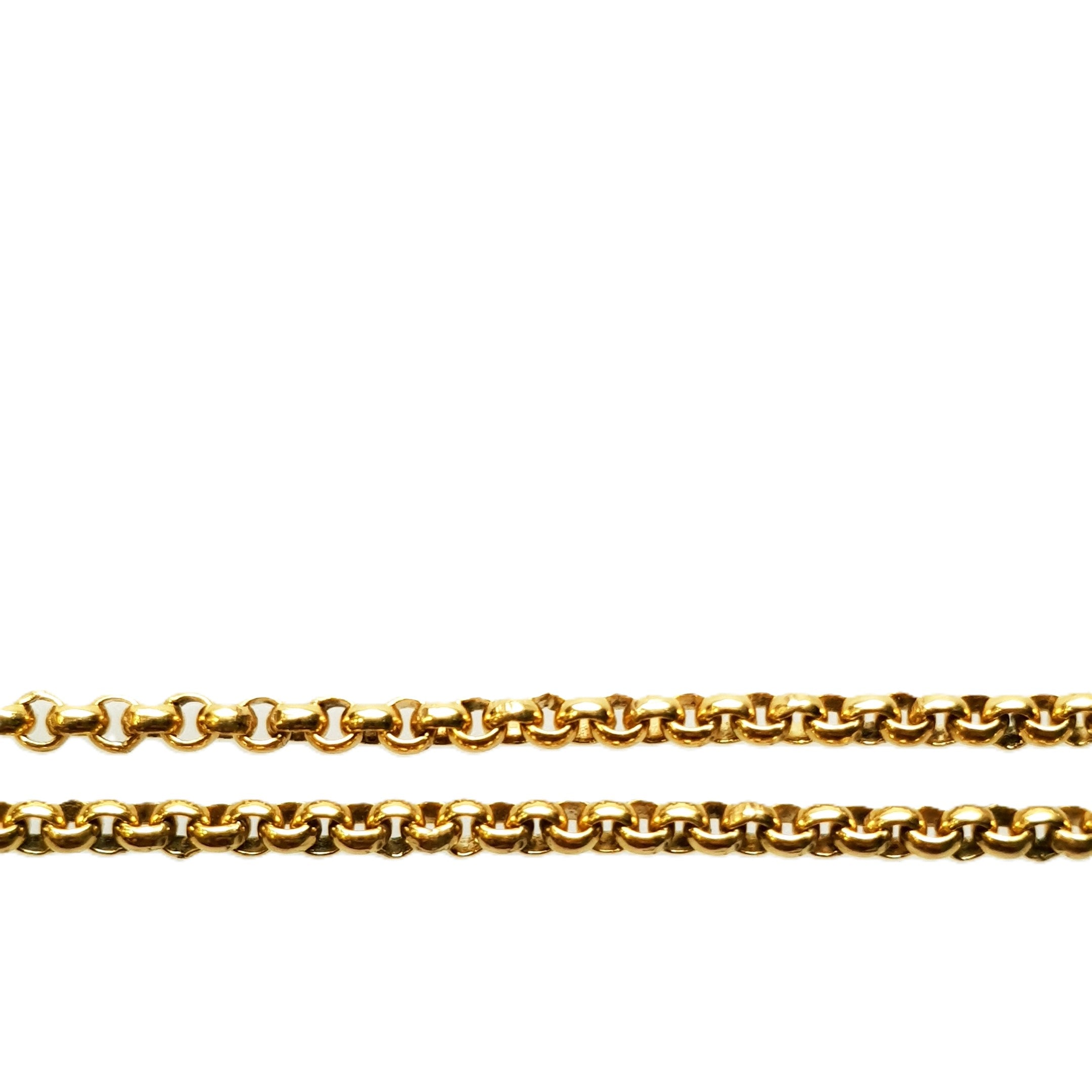 Goldkette Brillant 48 cm 585 14kt