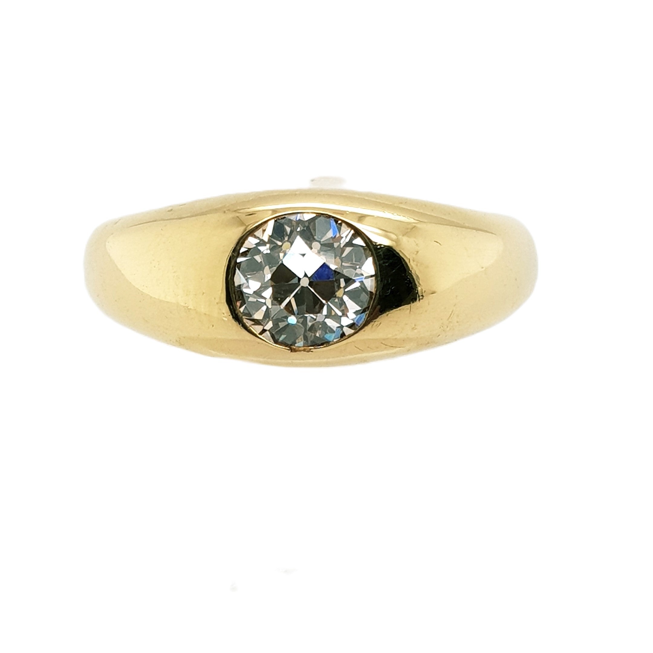 Brillant Gold Ring 750 18kt Gr.56