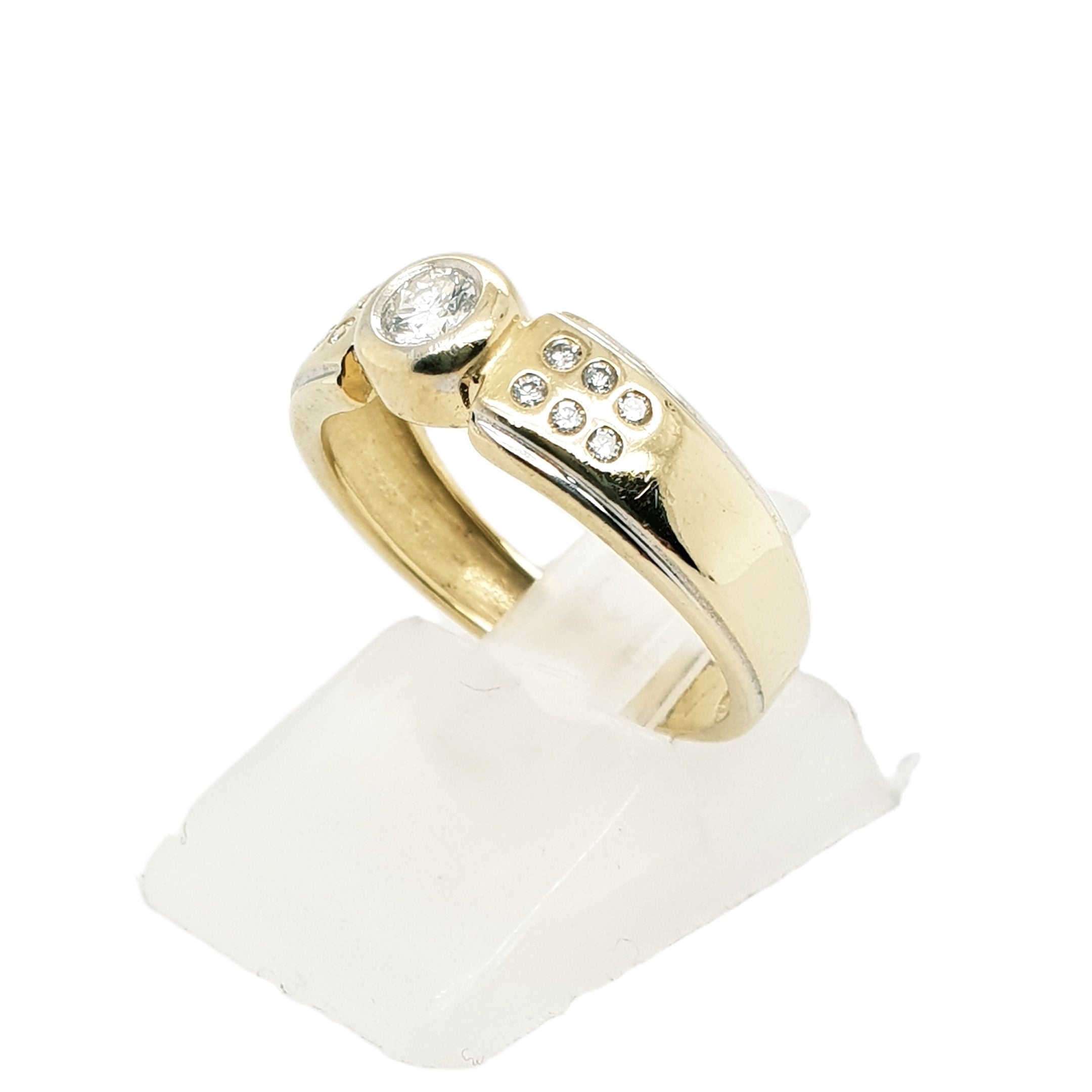 Brillant Gold Ring 585 14kt Gr.53