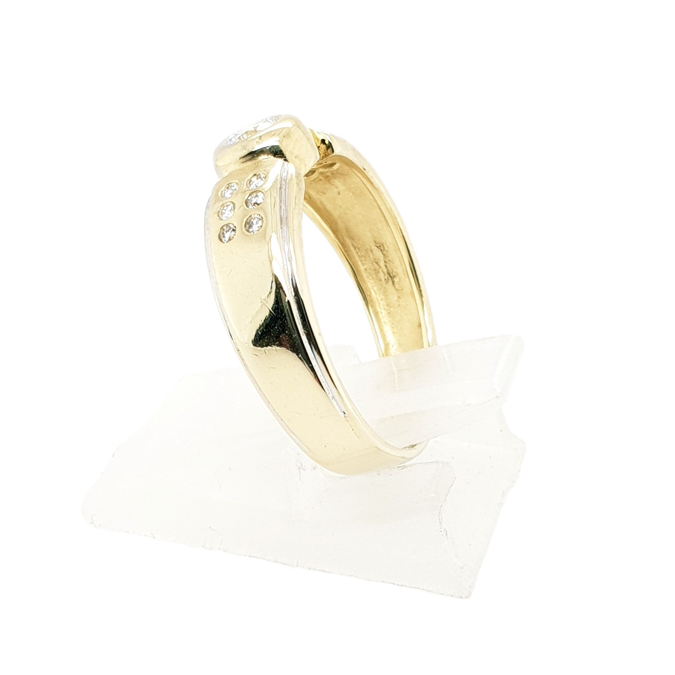 Brillant Gold Ring 585 14kt Gr.53