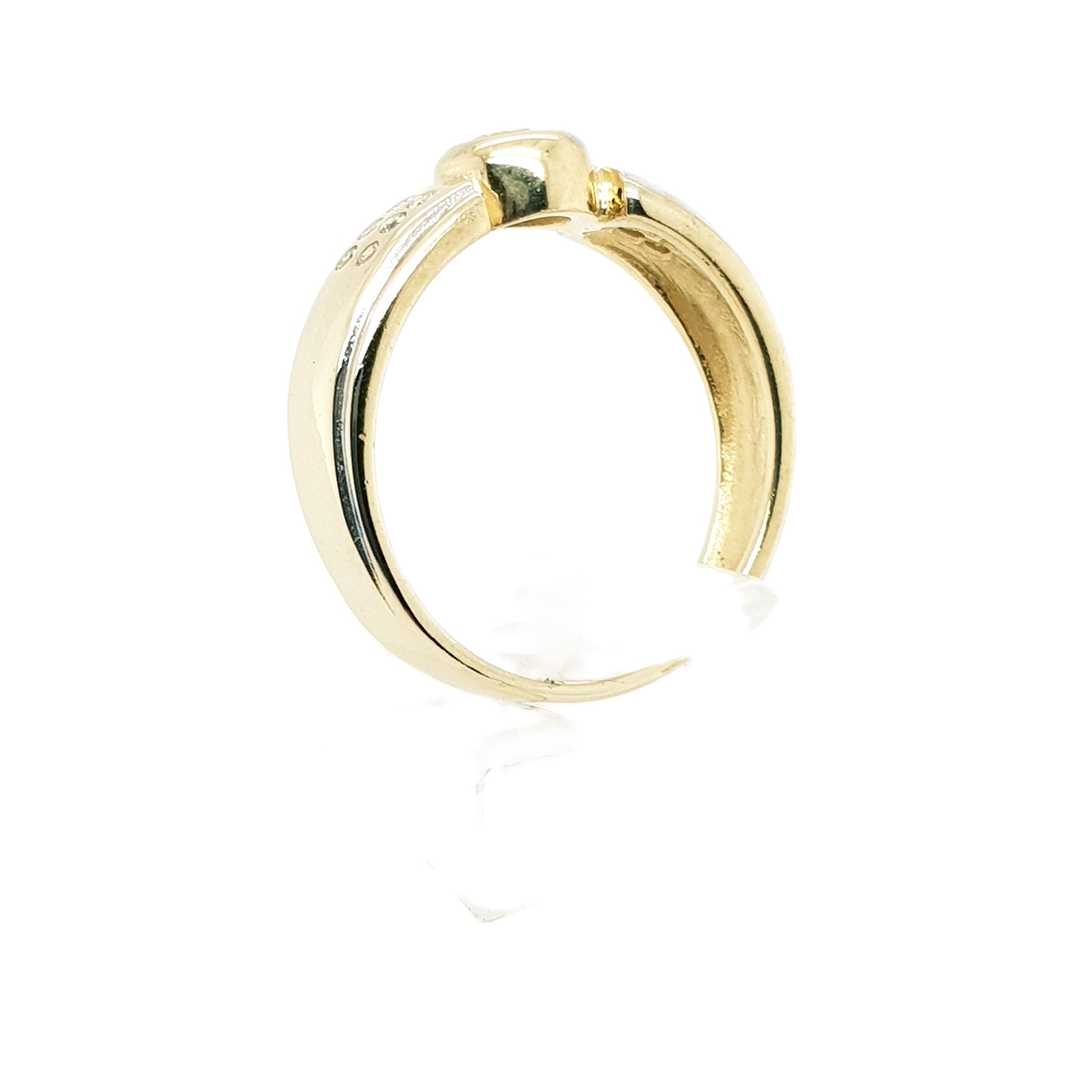 Brillant Gold Ring 585 14kt Gr.53