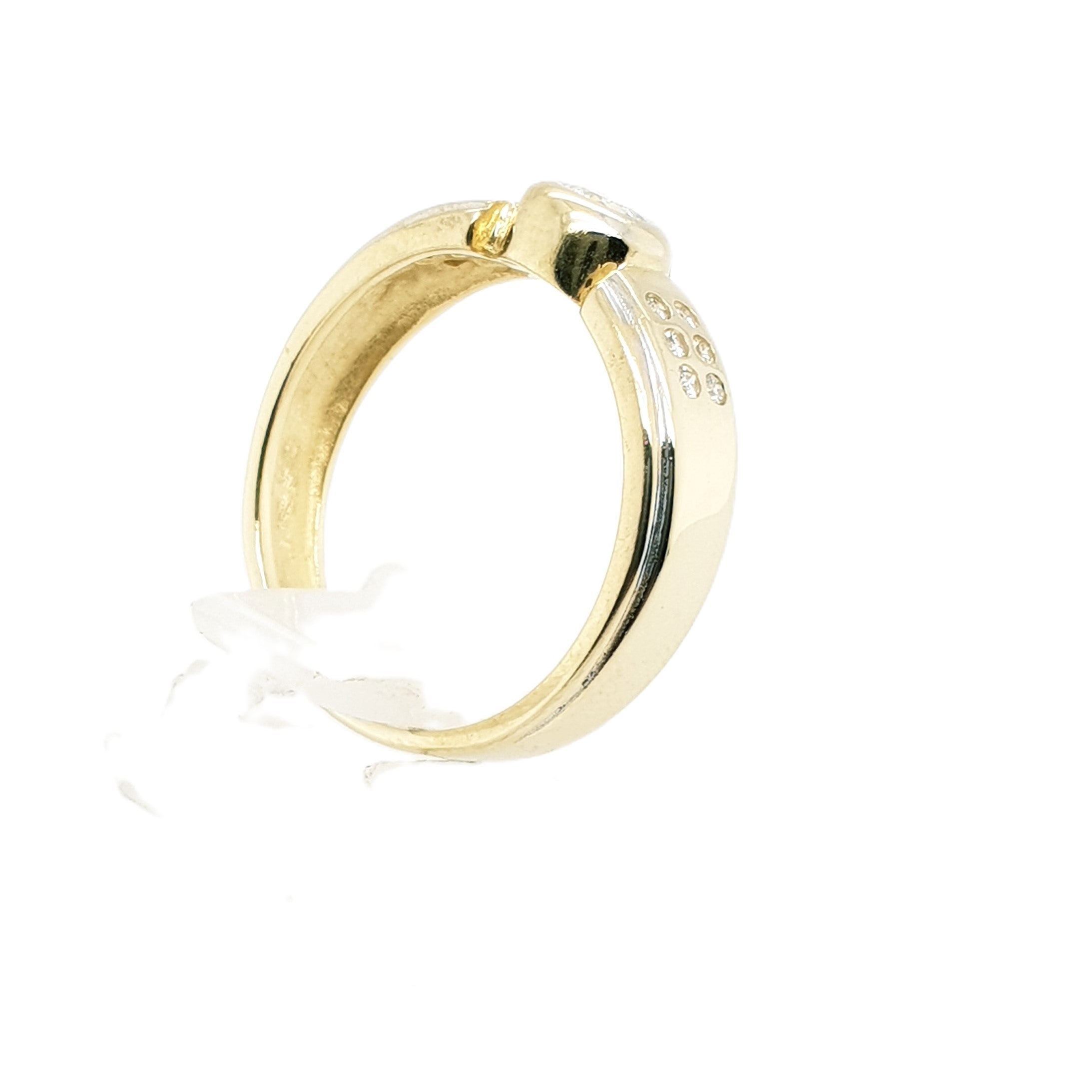 Brillant Gold Ring 585 14kt Gr.53