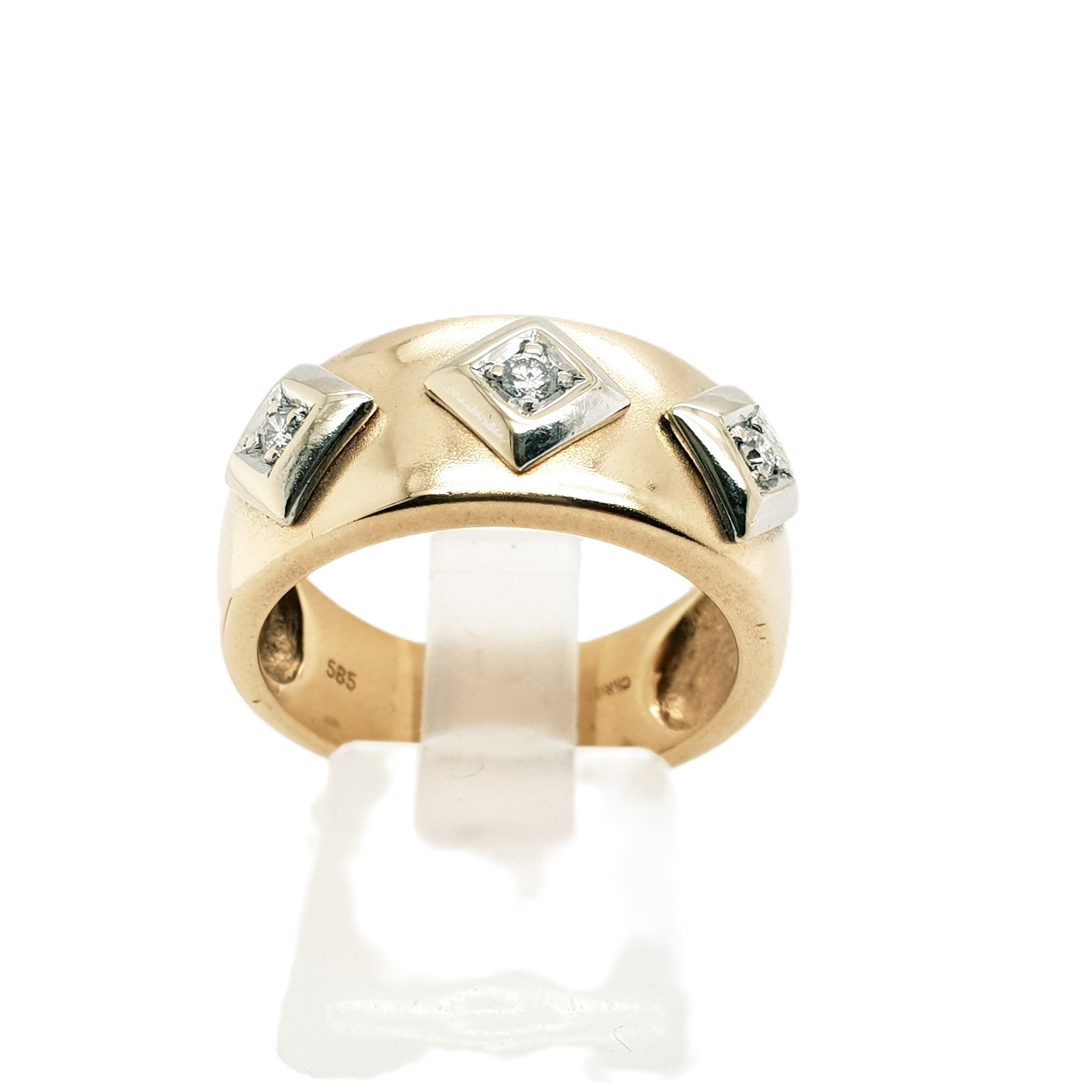 Brillant Gold Ring 585 14kt Gr.58
