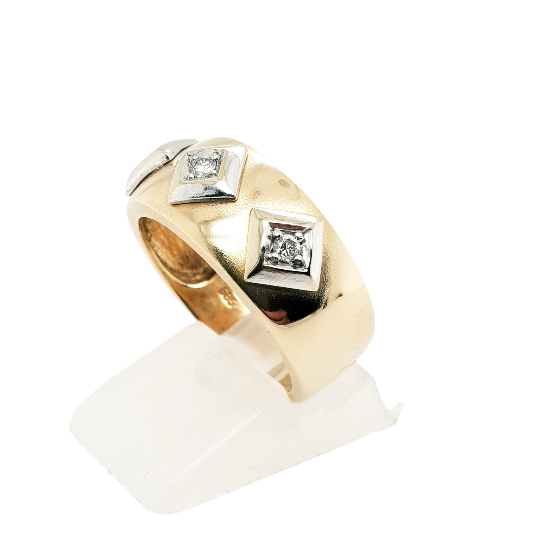 Brillant Gold Ring 585 14kt Gr.58