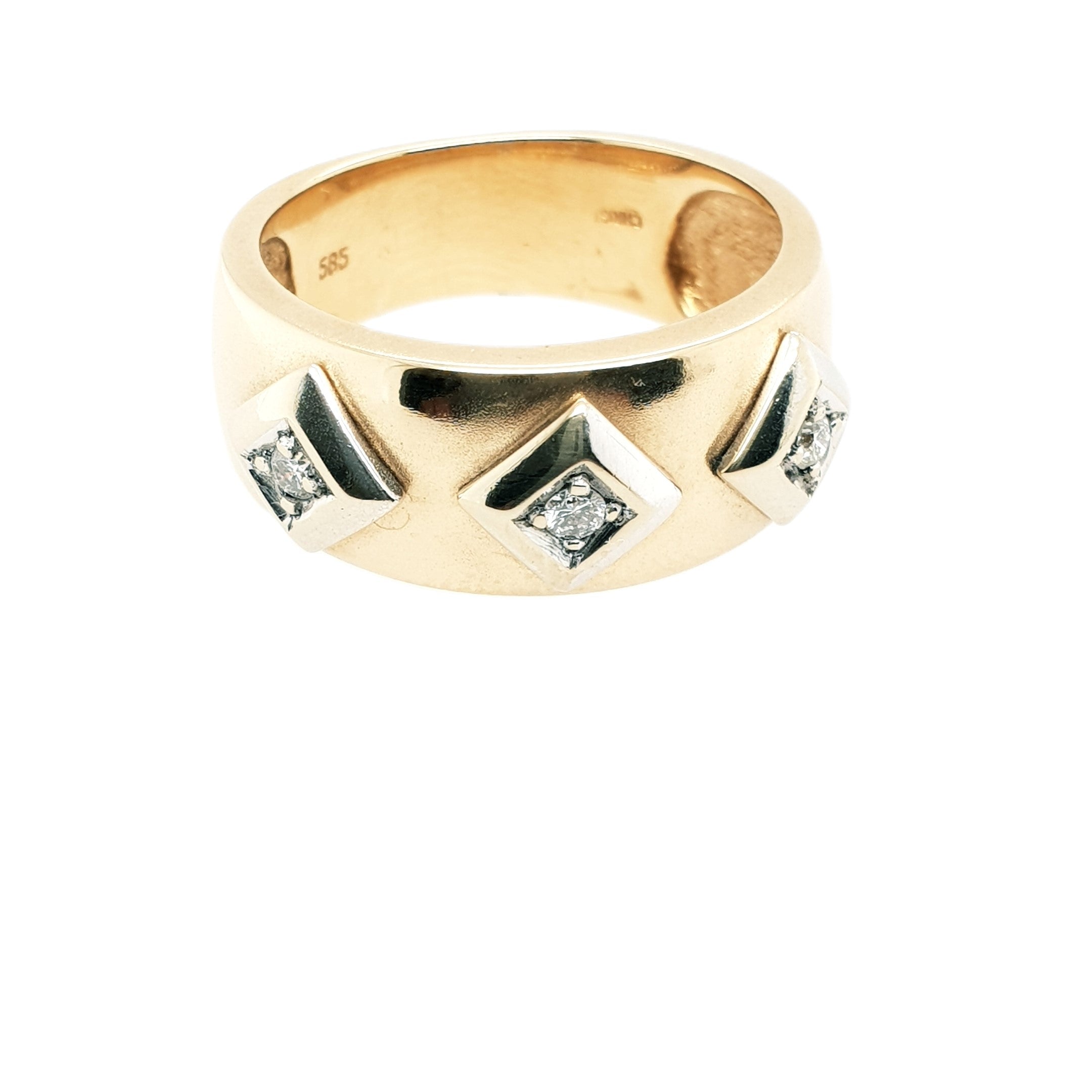 Brillant Gold Ring 585 14kt Gr.58
