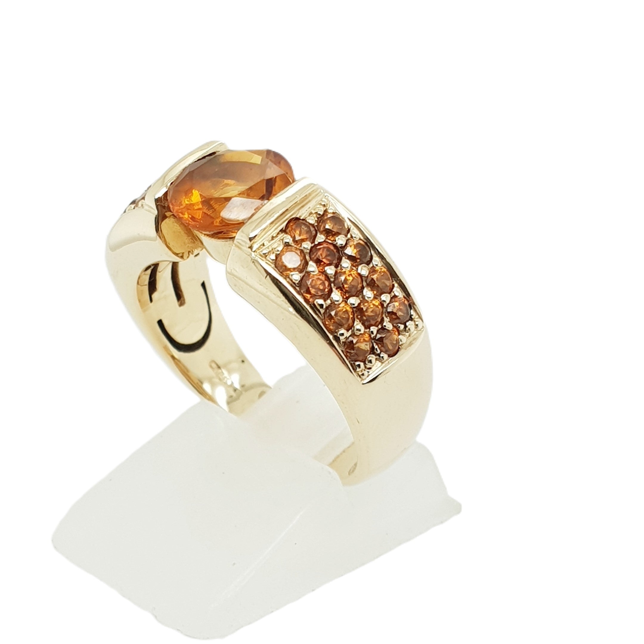 CHRIST Quarz Gold Ring 585 14kt Gr.57