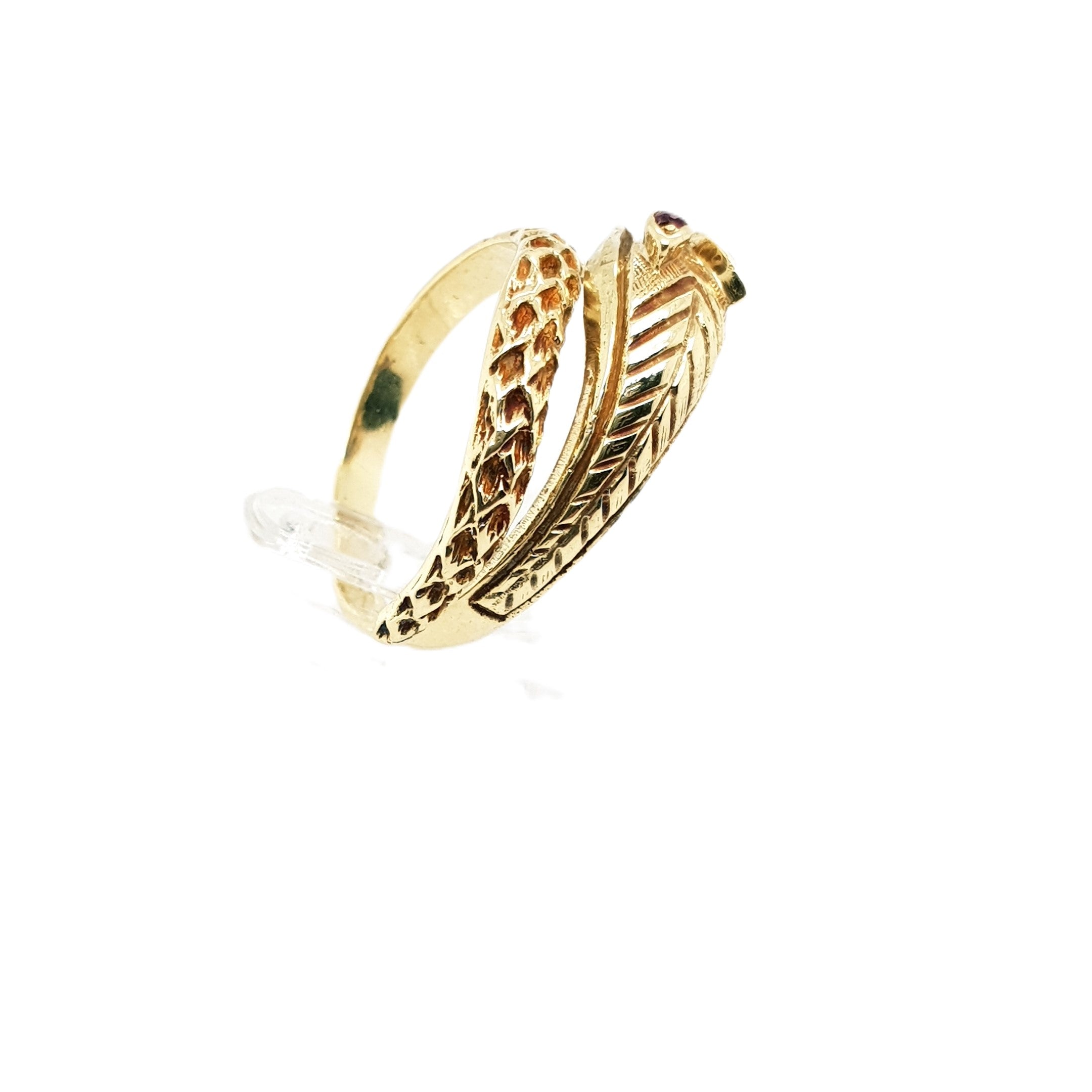 Rubin Gold Ring 585 14kt Gr.56