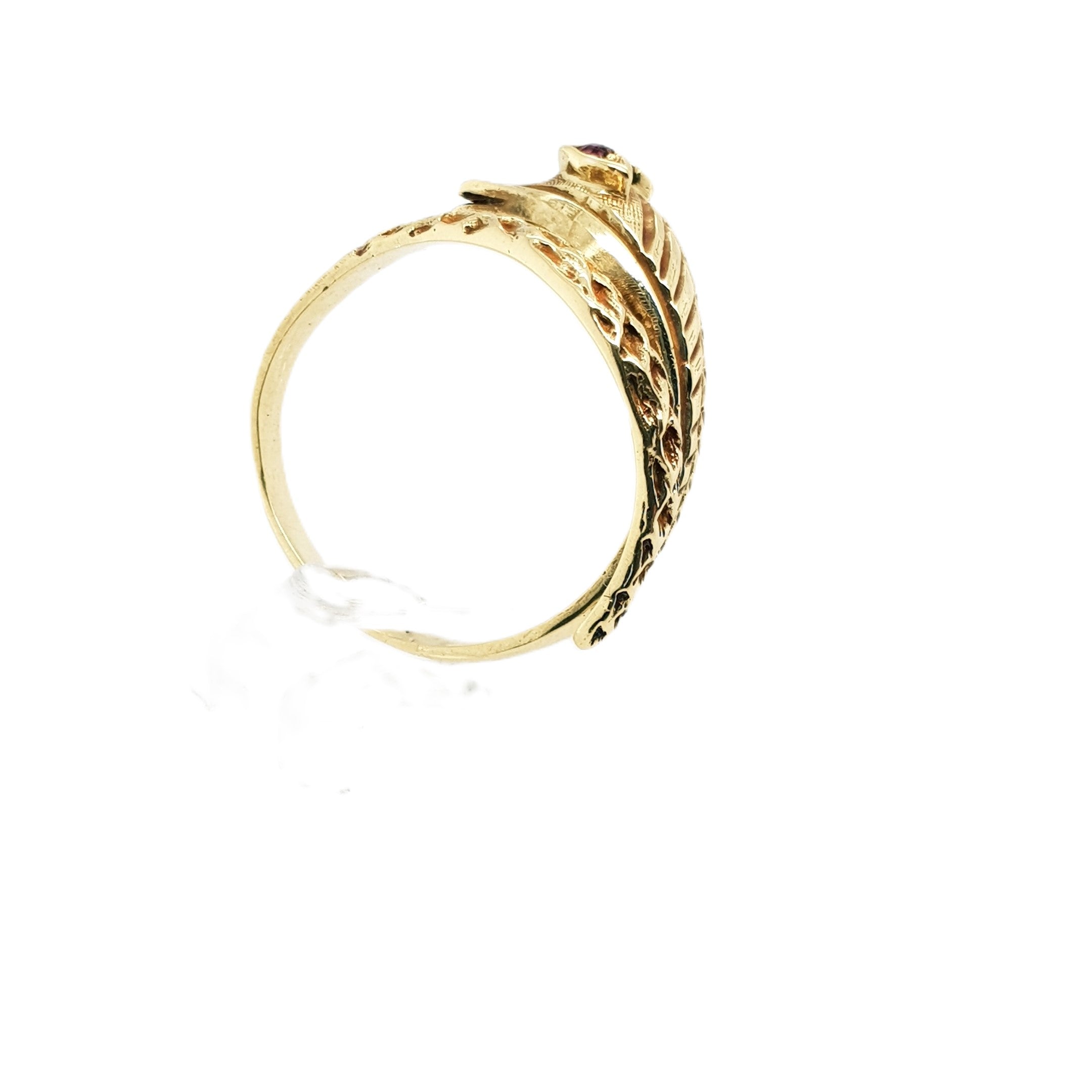 Rubin Gold Ring 585 14kt Gr.56