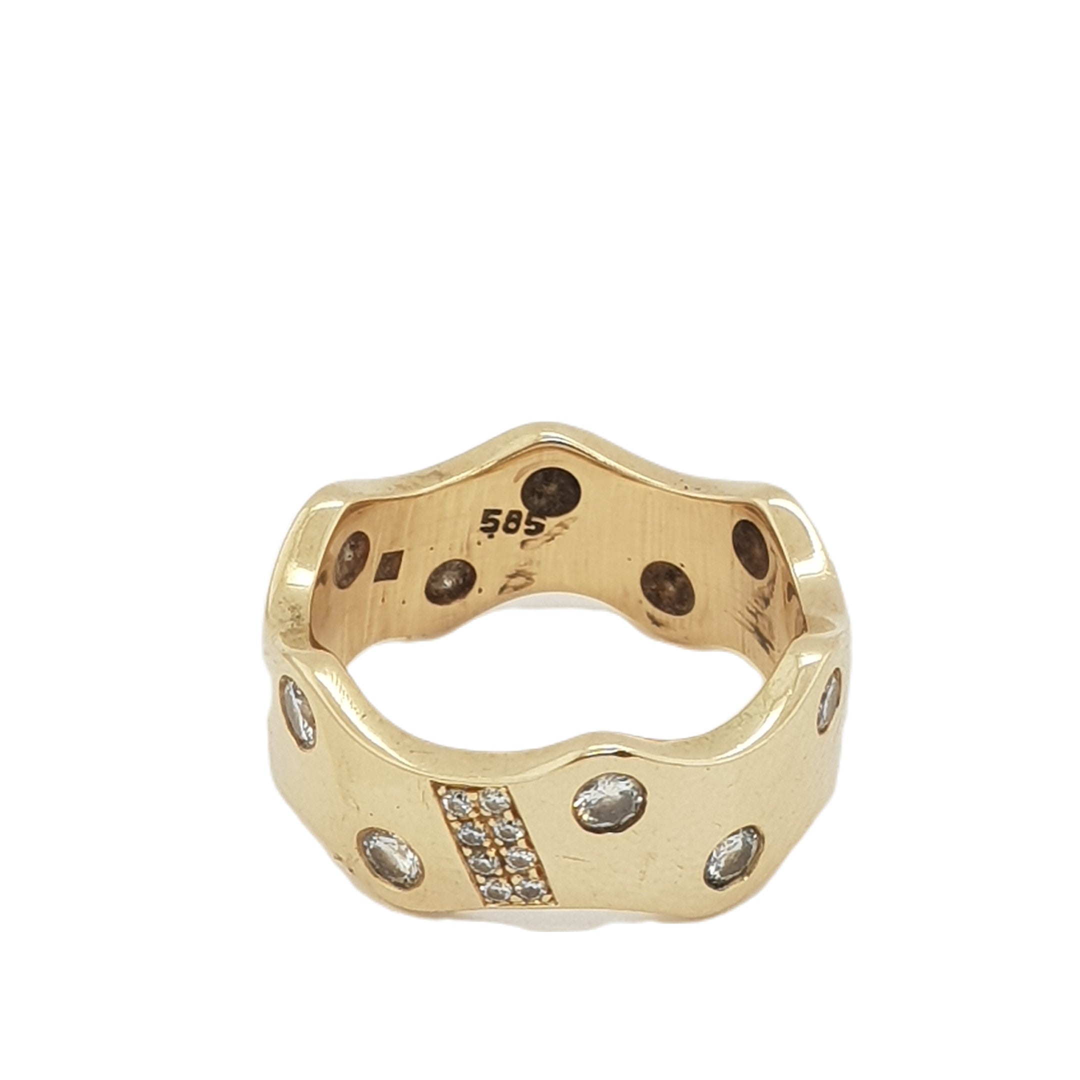 Brillant Gold Ring 585 14kt Gr.58