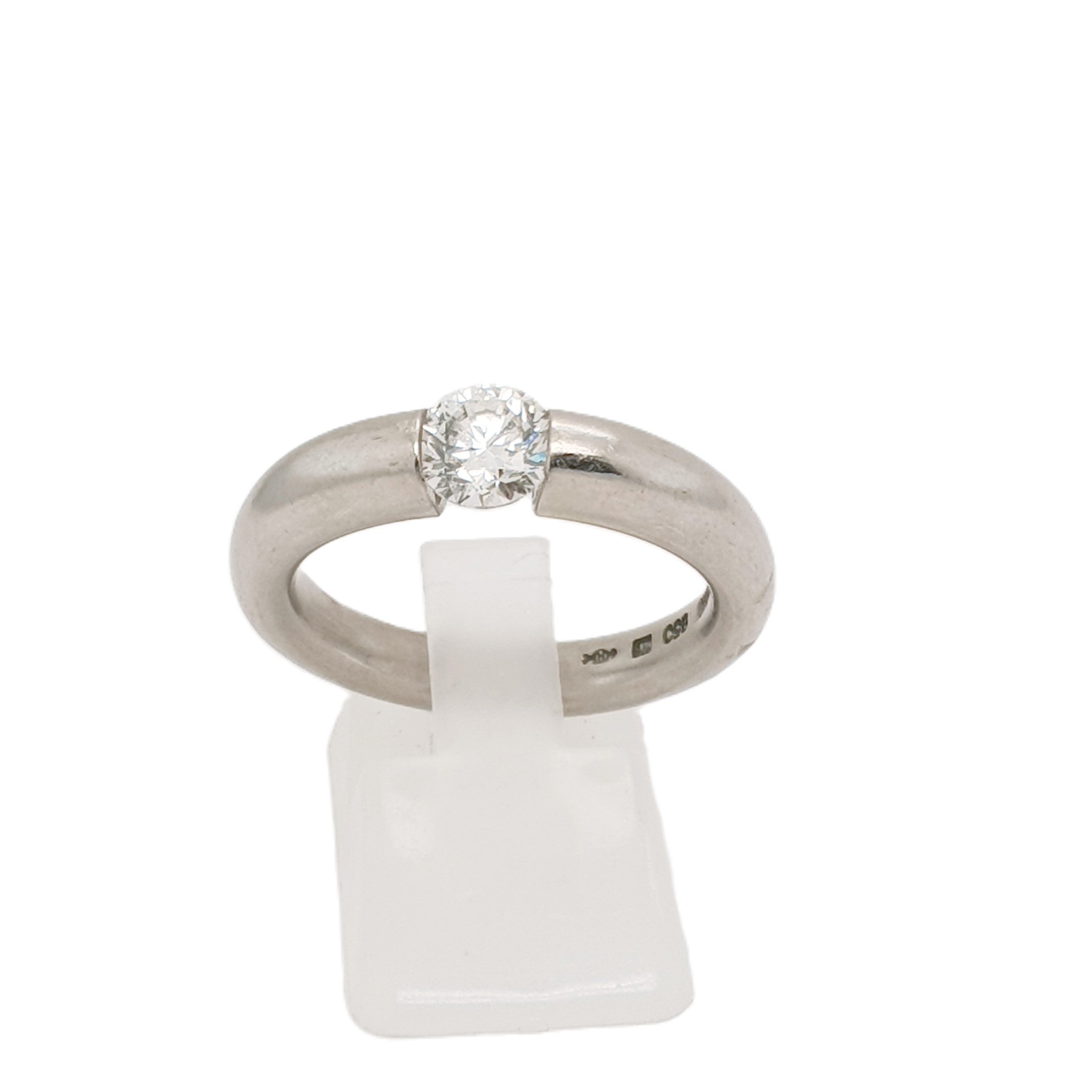 NIESSING Brillant Platin Ring 950 Gr.61