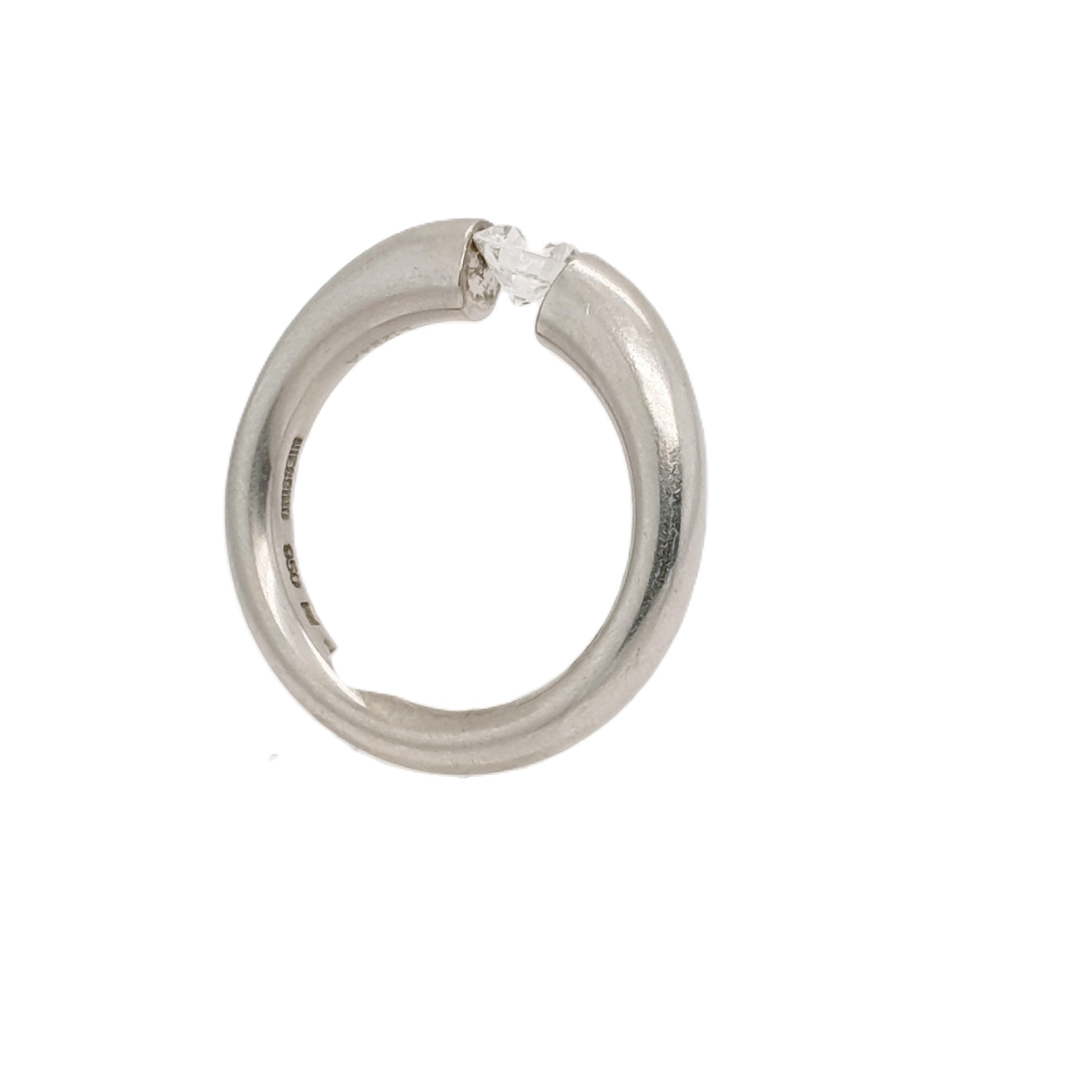 NIESSING Brillant Platin Ring 950 Gr.61