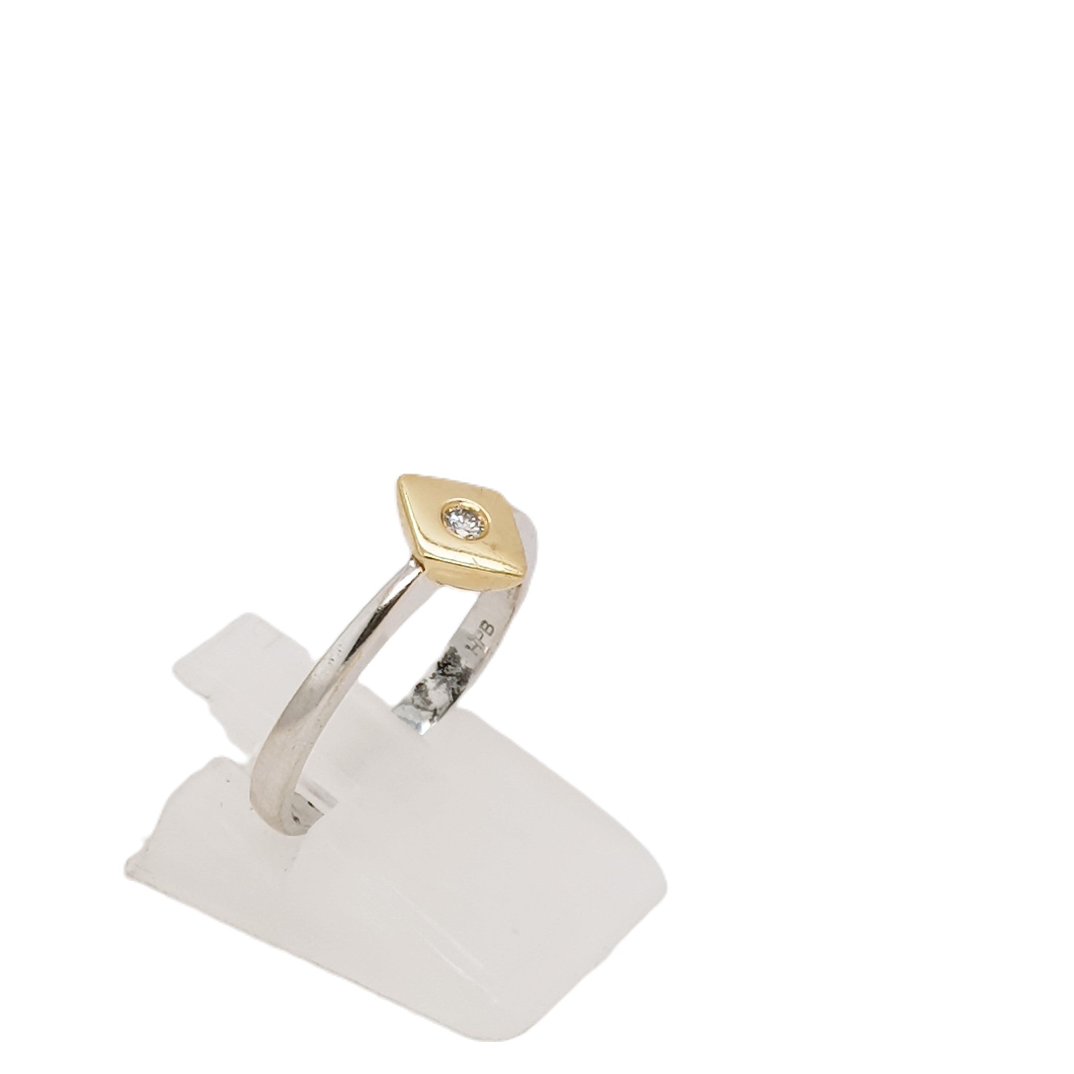 Brillant Gold Ring 750 18kt Gr.54