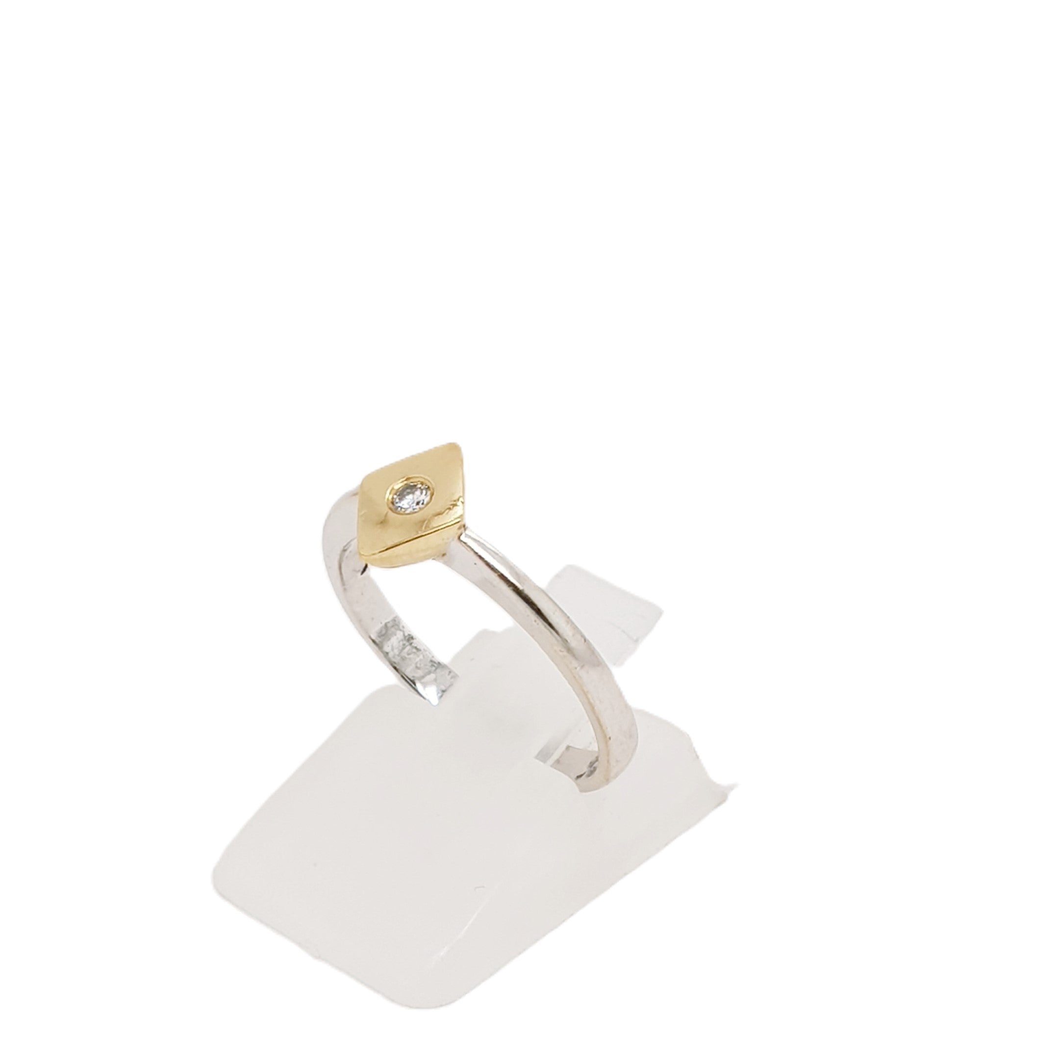 Brillant Gold Ring 750 18kt Gr.54