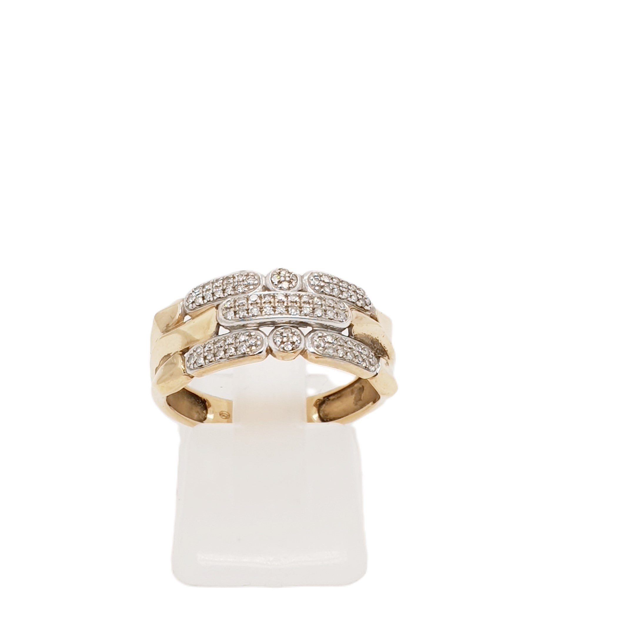 Brillant Gold Ring 375 9kt Gr.56