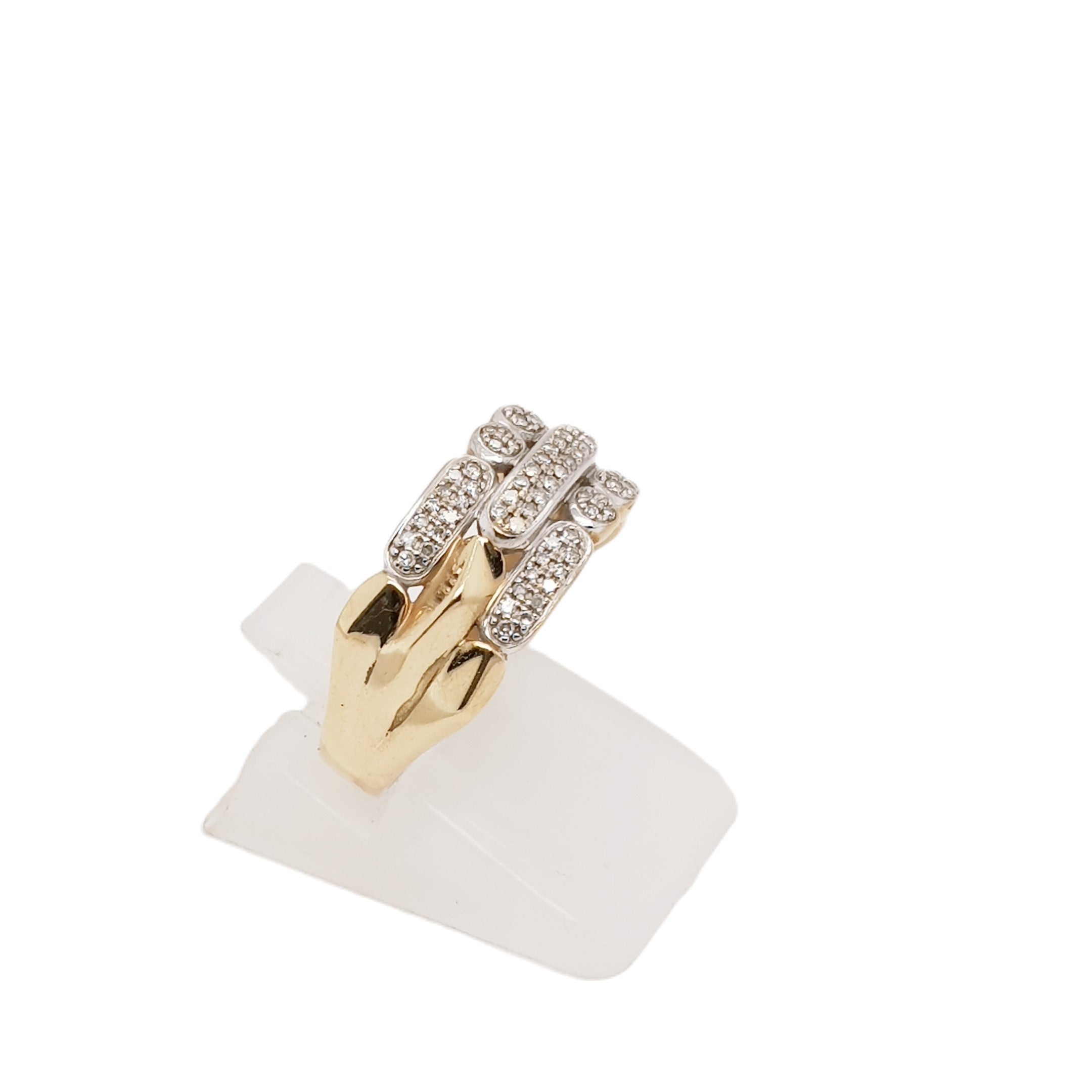Brillant Gold Ring 375 9kt Gr.56