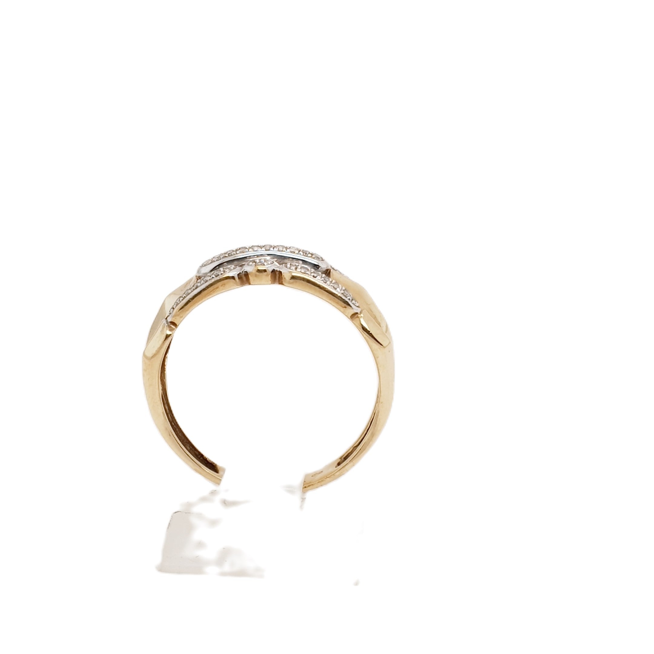 Brillant Gold Ring 375 9kt Gr.56
