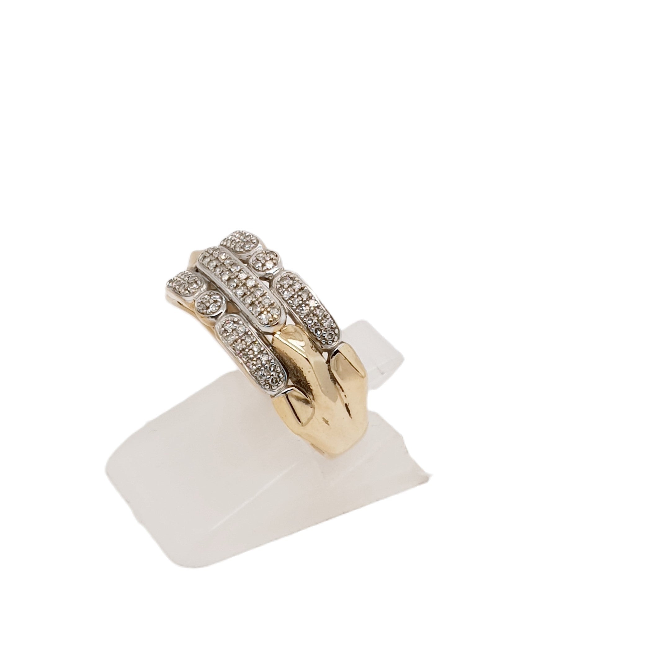 Brillant Gold Ring 375 9kt Gr.56