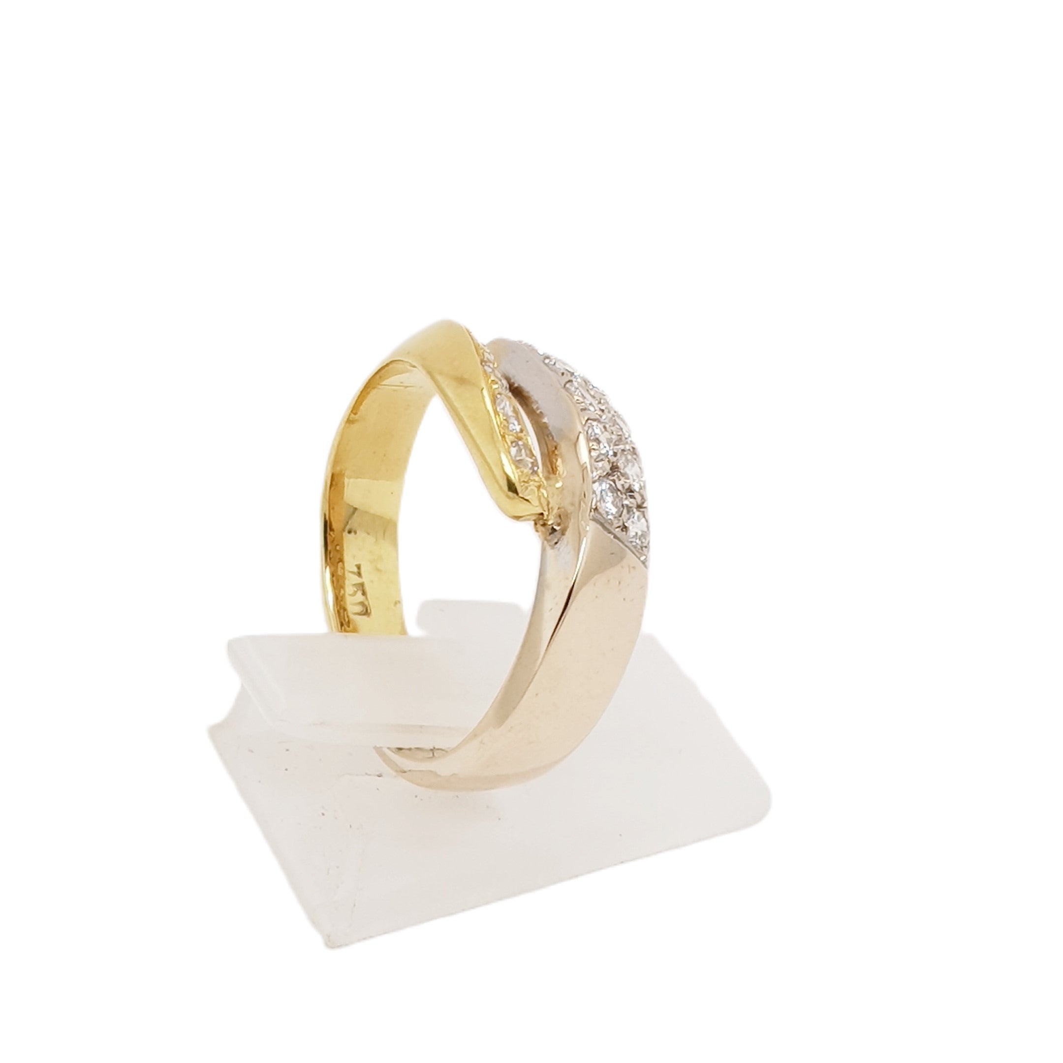 Brillant Gold Ring 750 18kt
