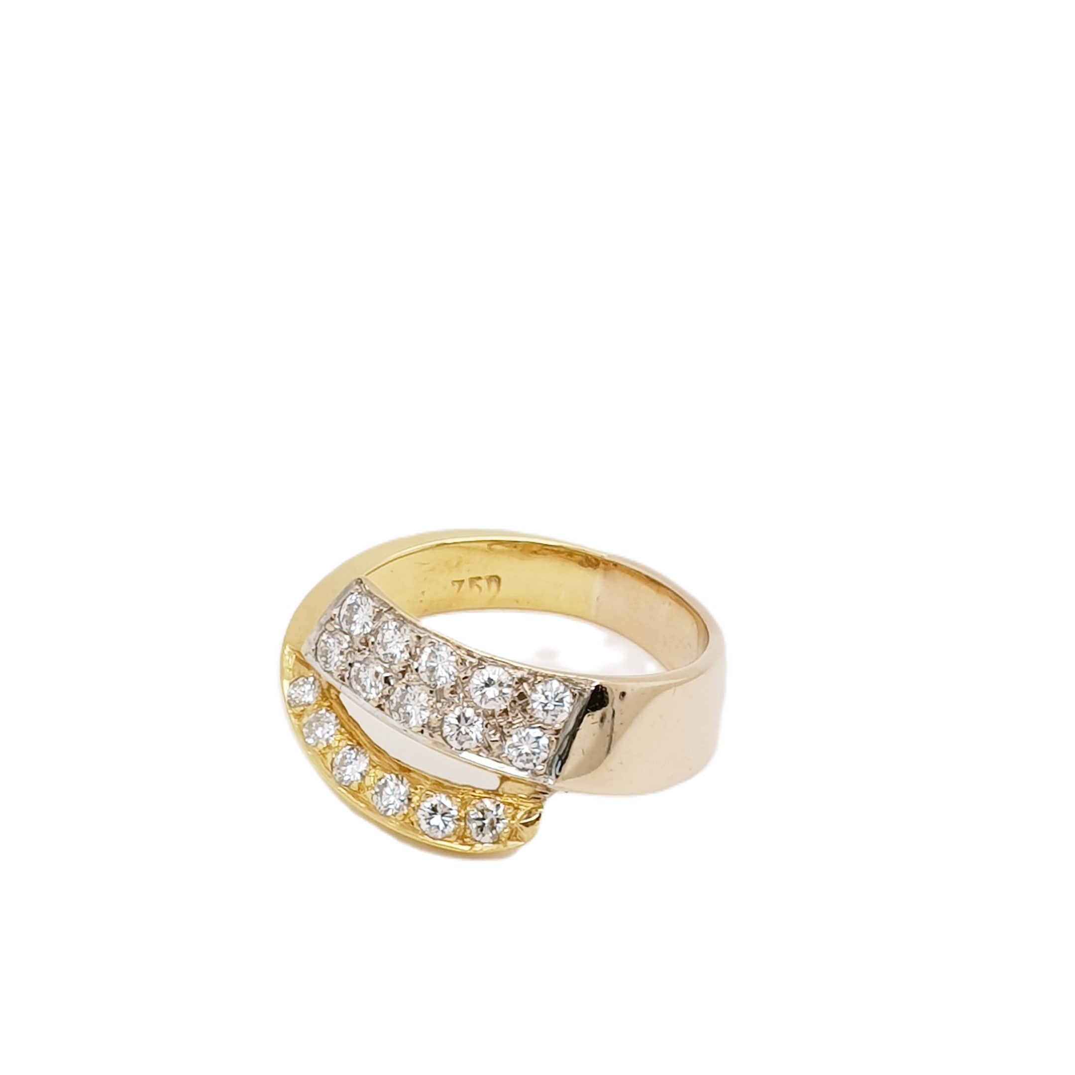 Brillant Gold Ring 750 18kt