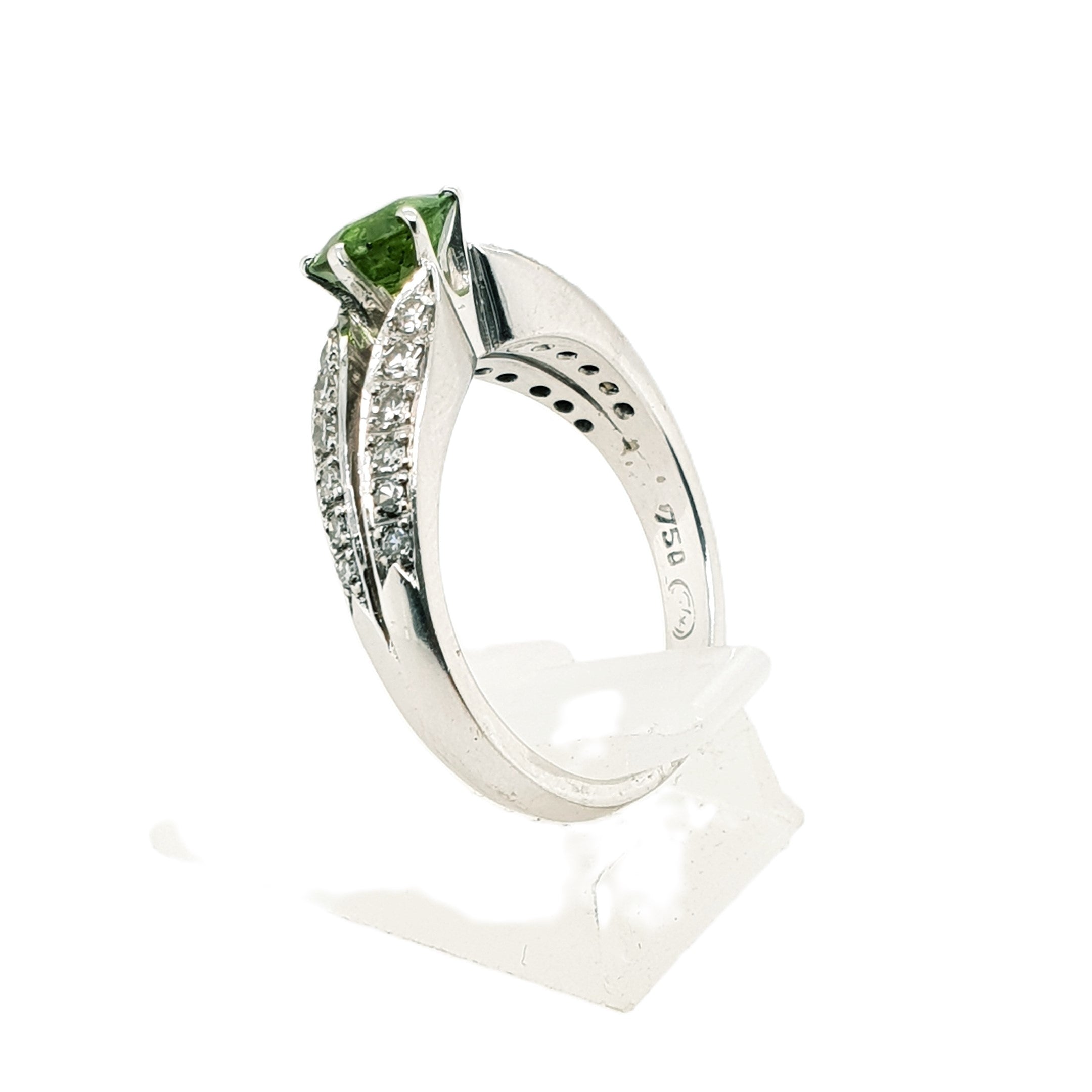 Brillant Gold Ring 750 18kt Gr.55