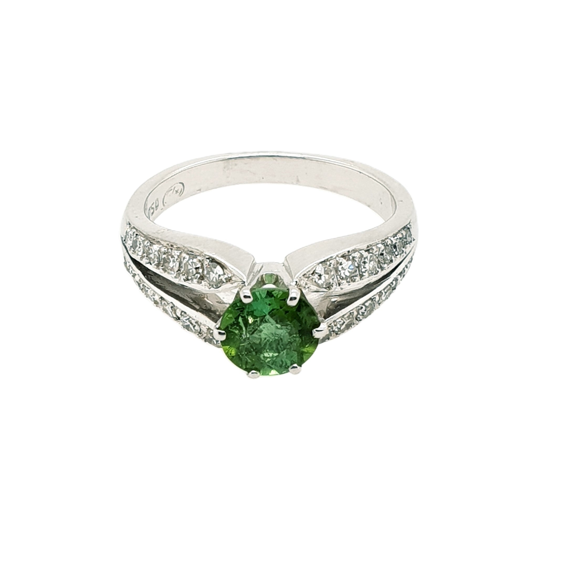Brillant Gold Ring 750 18kt Gr.55