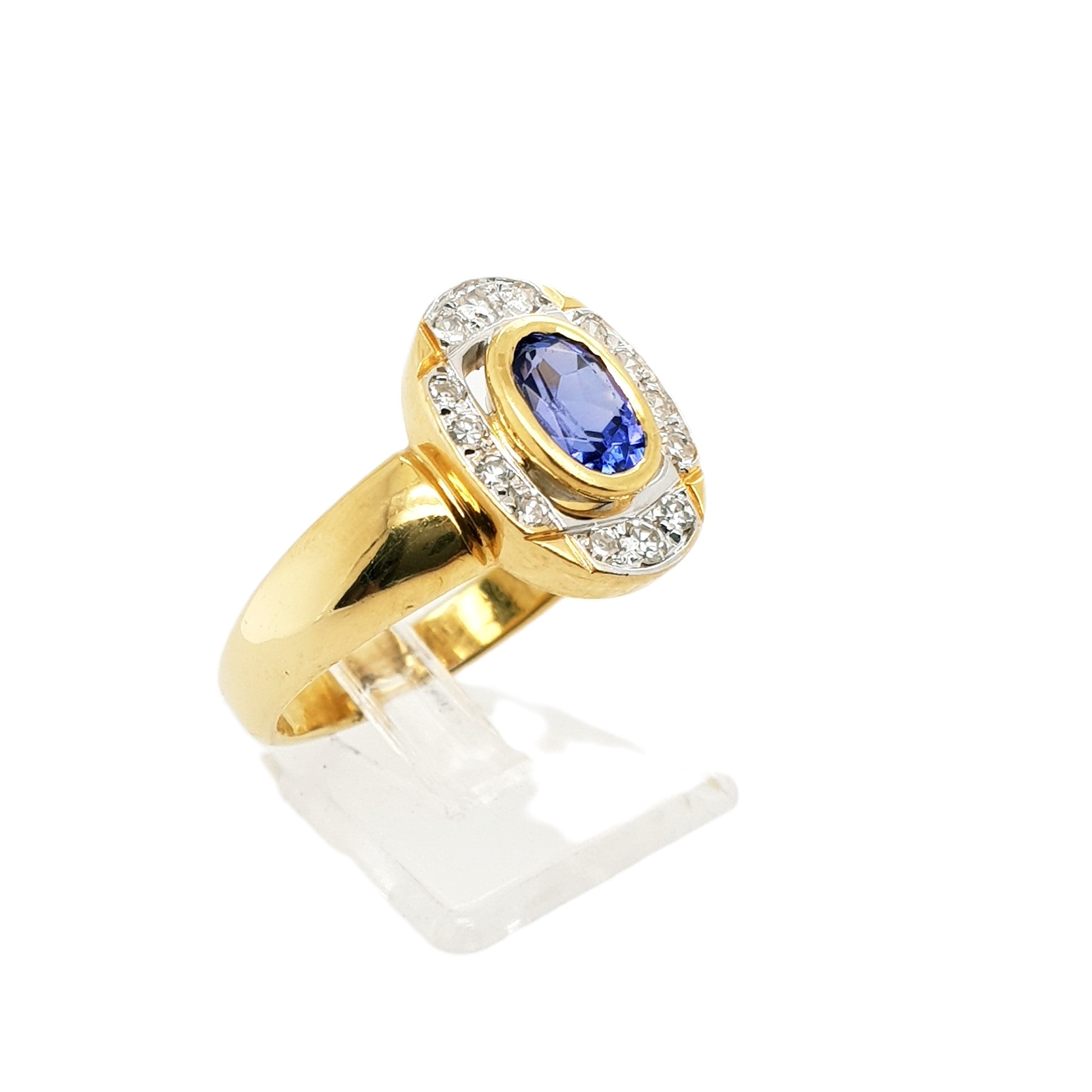 Brillant Gold Ring 750 18kt Gr.59