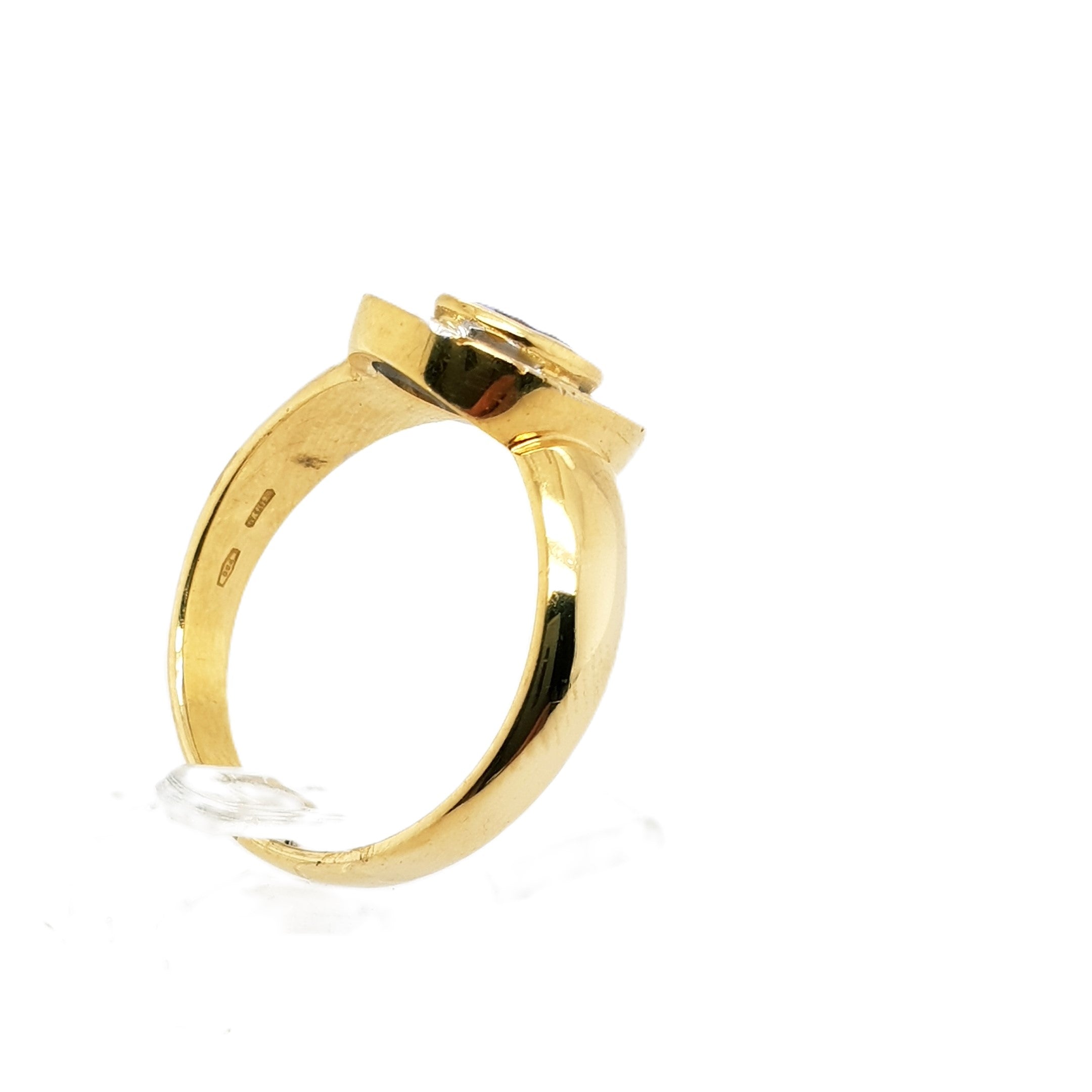 Brillant Gold Ring 750 18kt Gr.59