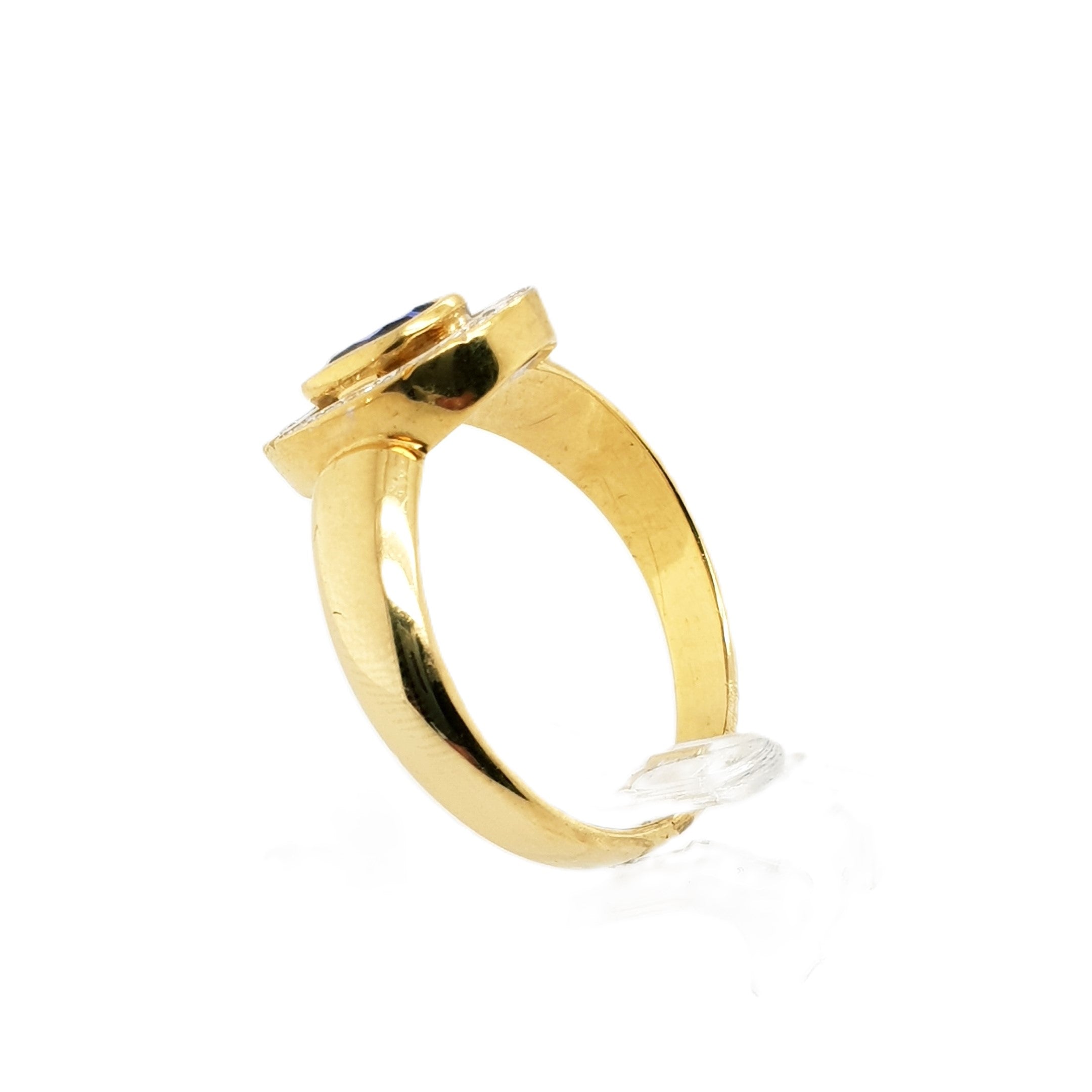 Brillant Gold Ring 750 18kt Gr.59